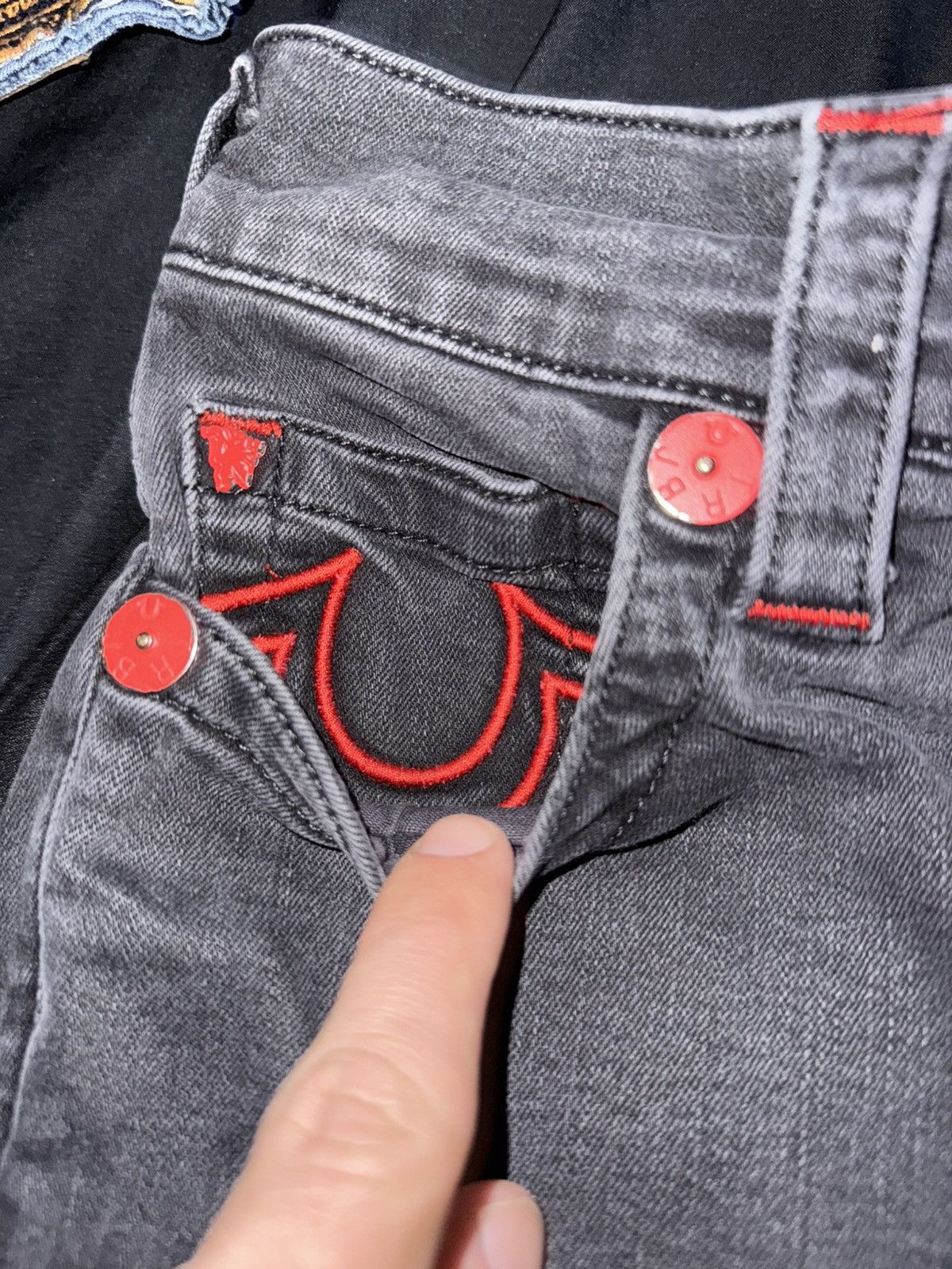 True Religion True religion X Macnchester United super skinny jeans Size US 32 / EU 48 - 2 Thumbnail