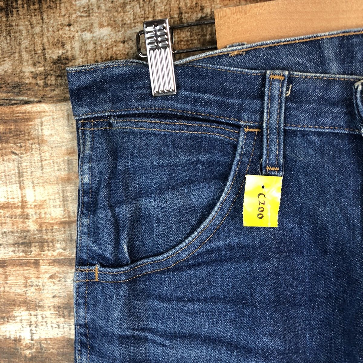 Vintage × Wrangler DL Wrangler Vintage faded Blue Denim Pants #C200 Size US 30 / EU 46 - 7 Thumbnail