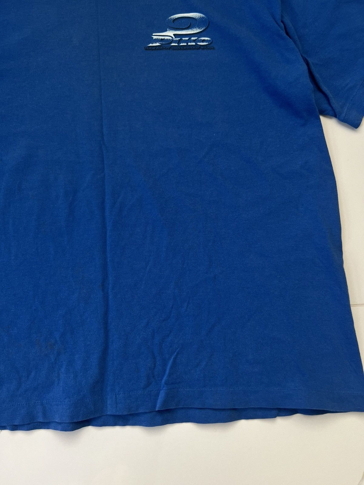Japanese Brand 00’s PIKO HAWAIIAN LONGBOARD WEAR Y2K BIG LOGO TEE RETRO Size US L / EU 52-54 / 3 - 8 Thumbnail