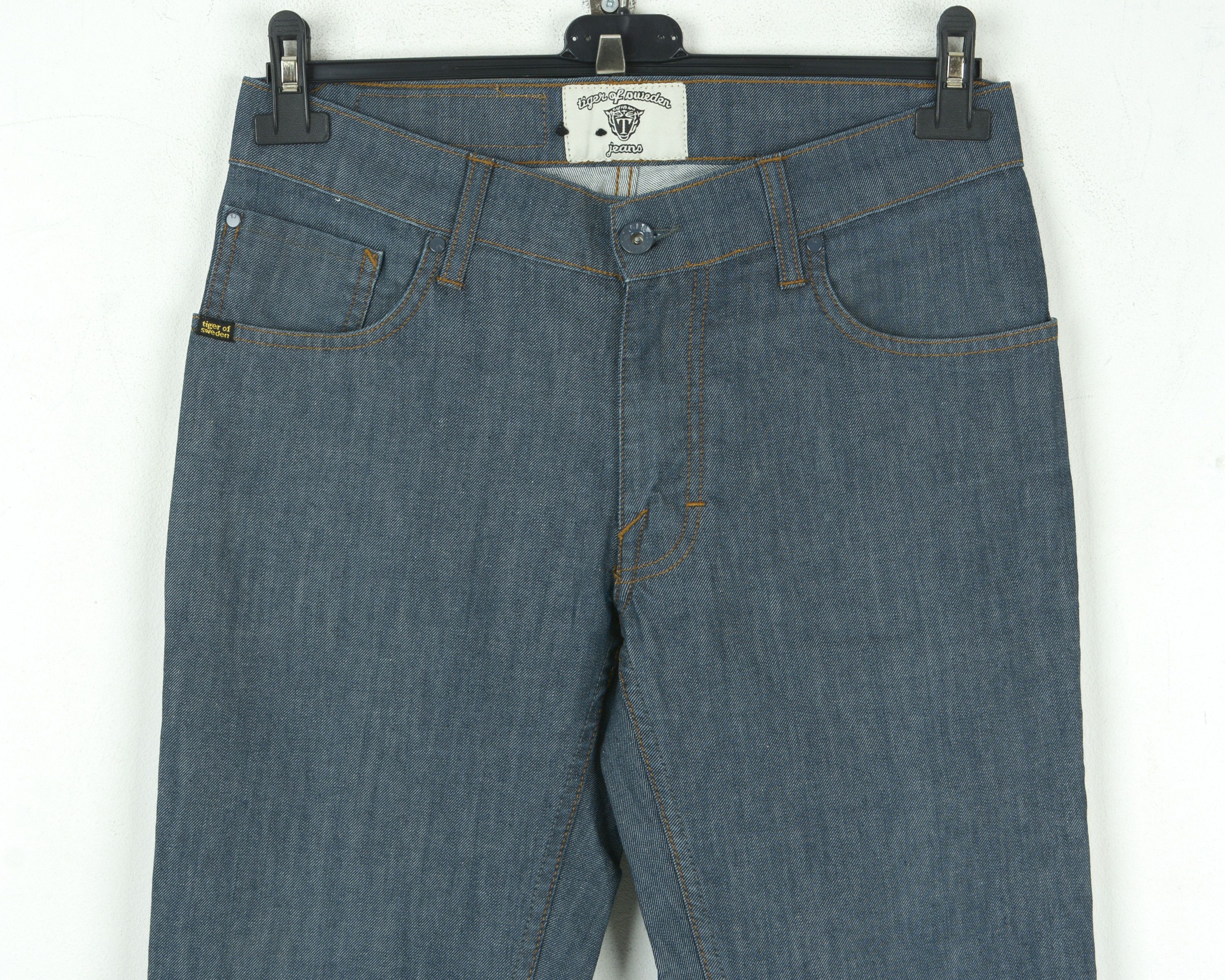 Tiger of Sweden Idol Clear W30 L32 Straight Jeans Denim Pants Trousers Zip Size US 30 / EU 46 - 2 Thumbnail