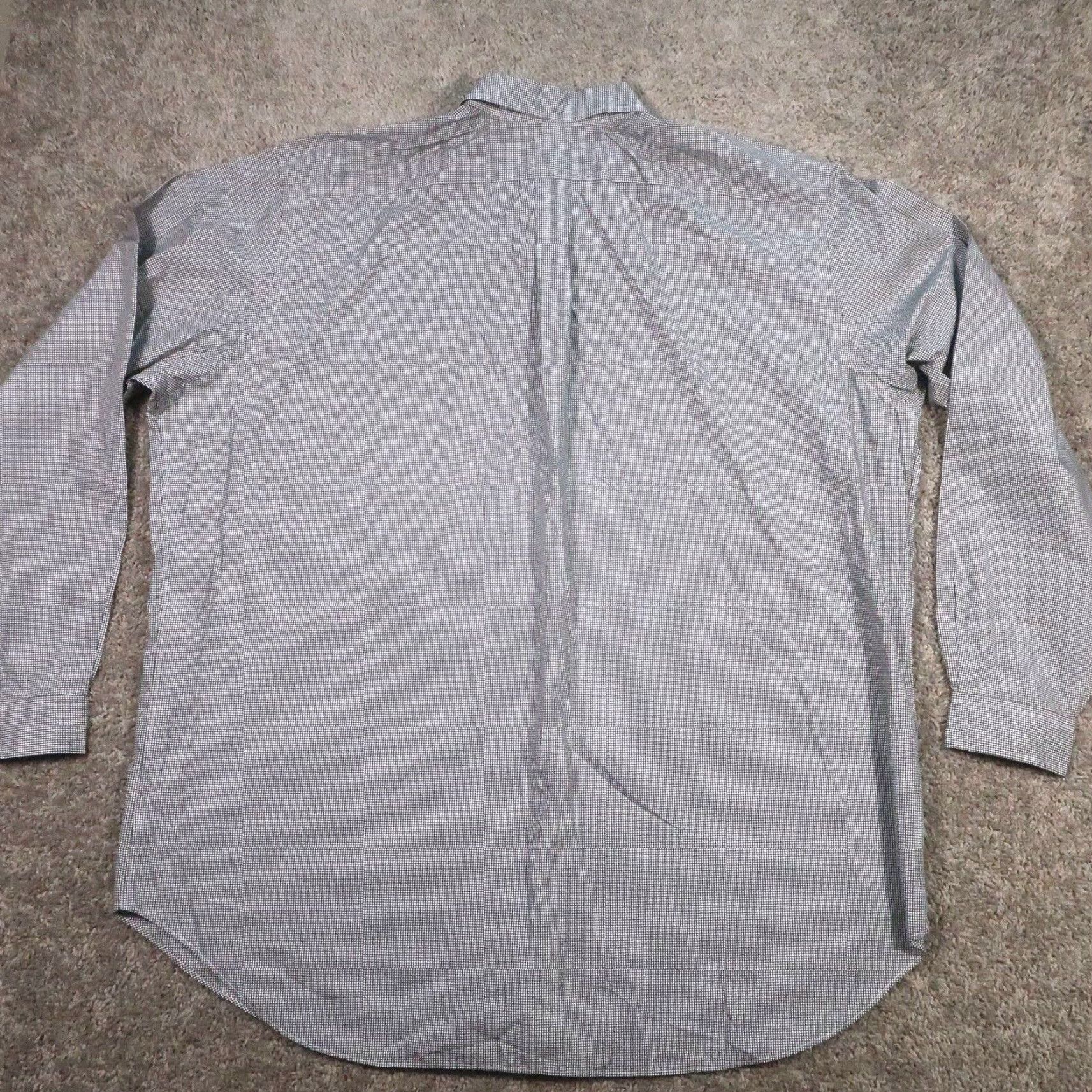 Ralph Lauren Ralph Lauren Button-Down Shirt Mens 3XLT Long Sleeve Black White Check EUC Size US XXL / EU 58 / 5 - 2 Thumbnail