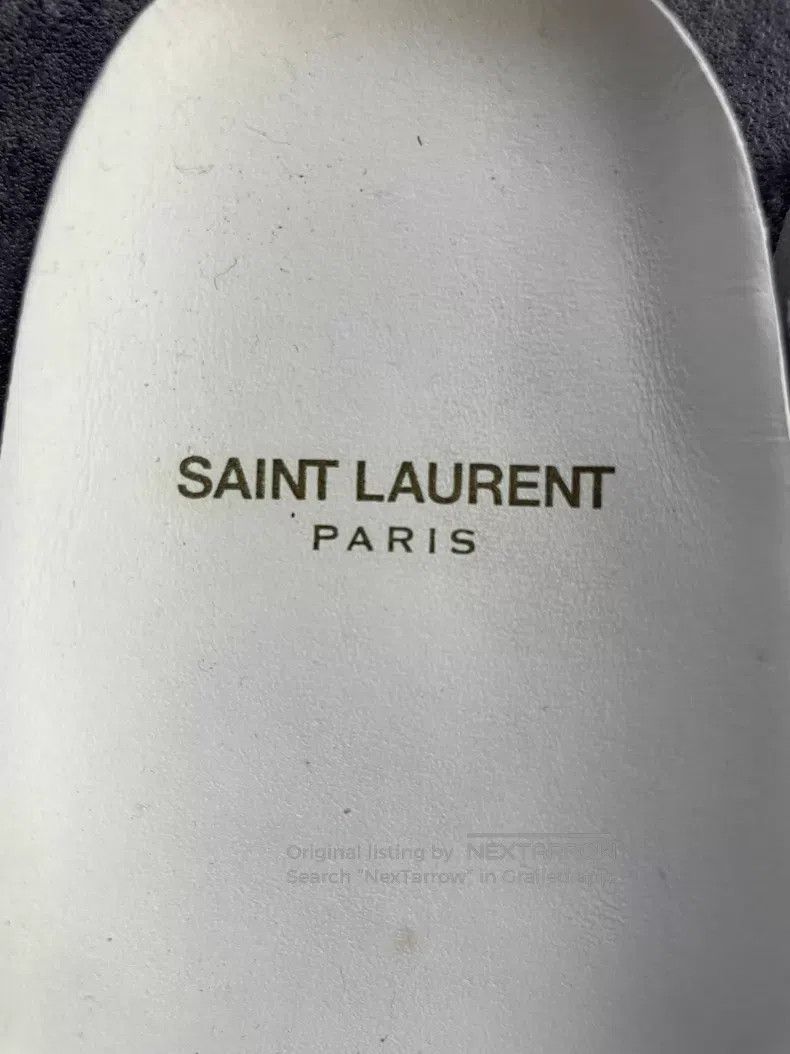Saint Laurent Paris Saint Laurent Paris Red and White Patchwork Star Canvas Sh Size US 6 / EU 39 - 6 Thumbnail