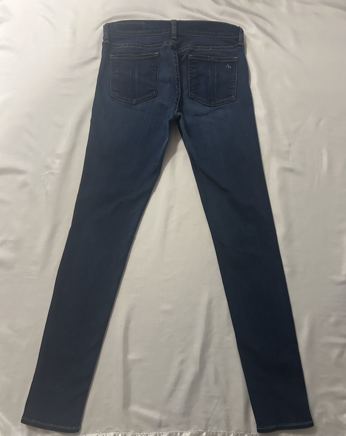 Rag & Bone Rag & Bone Skinny Jeans Women’s 27 Dark Wash Designer Denim Size 27" / US 4 / IT 40 - 3 Thumbnail