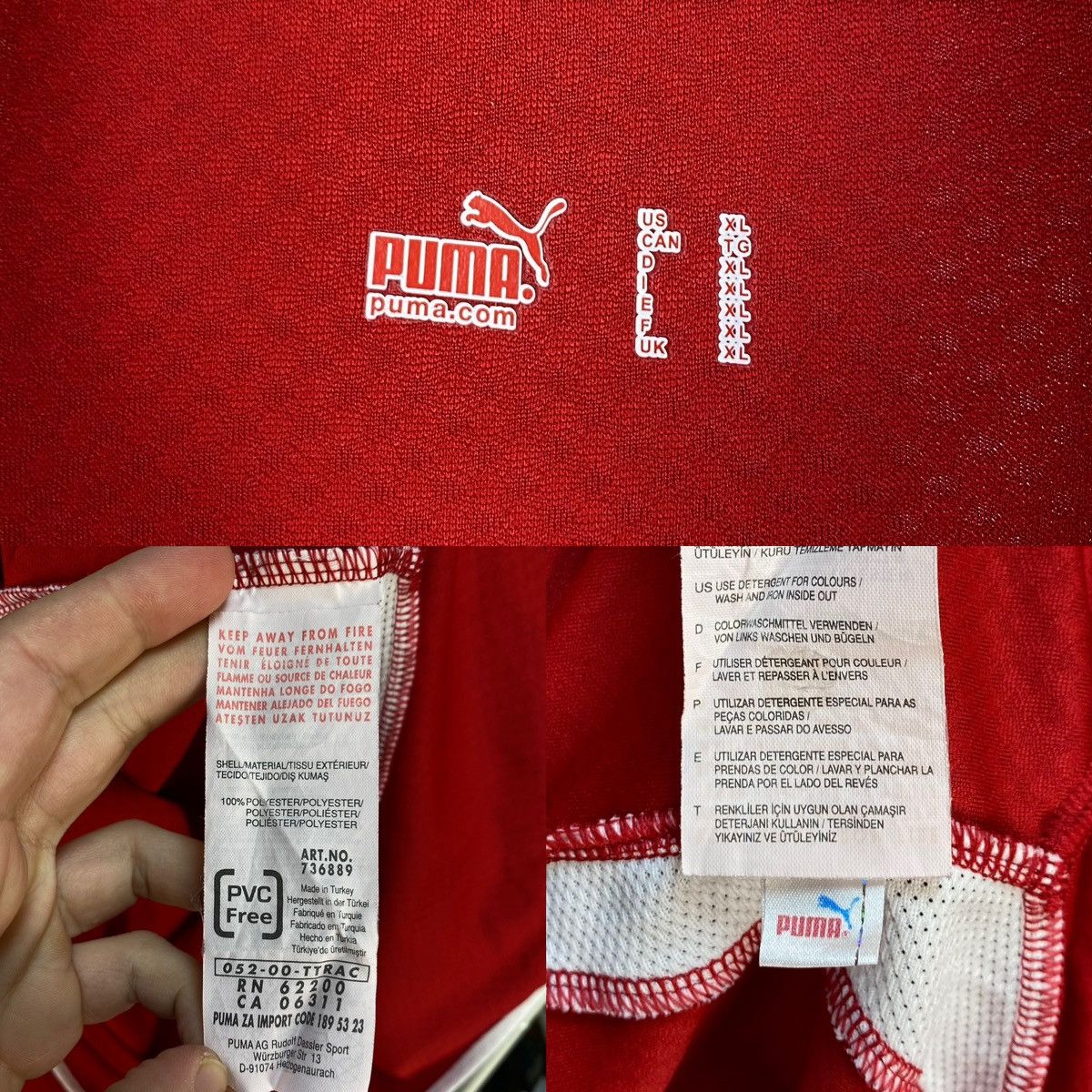 Puma Puma Switzerland Swiss 2010-2011 Home Jersey Shorts Suit Set Size US XL / EU 56 / 4 - 20 Thumbnail