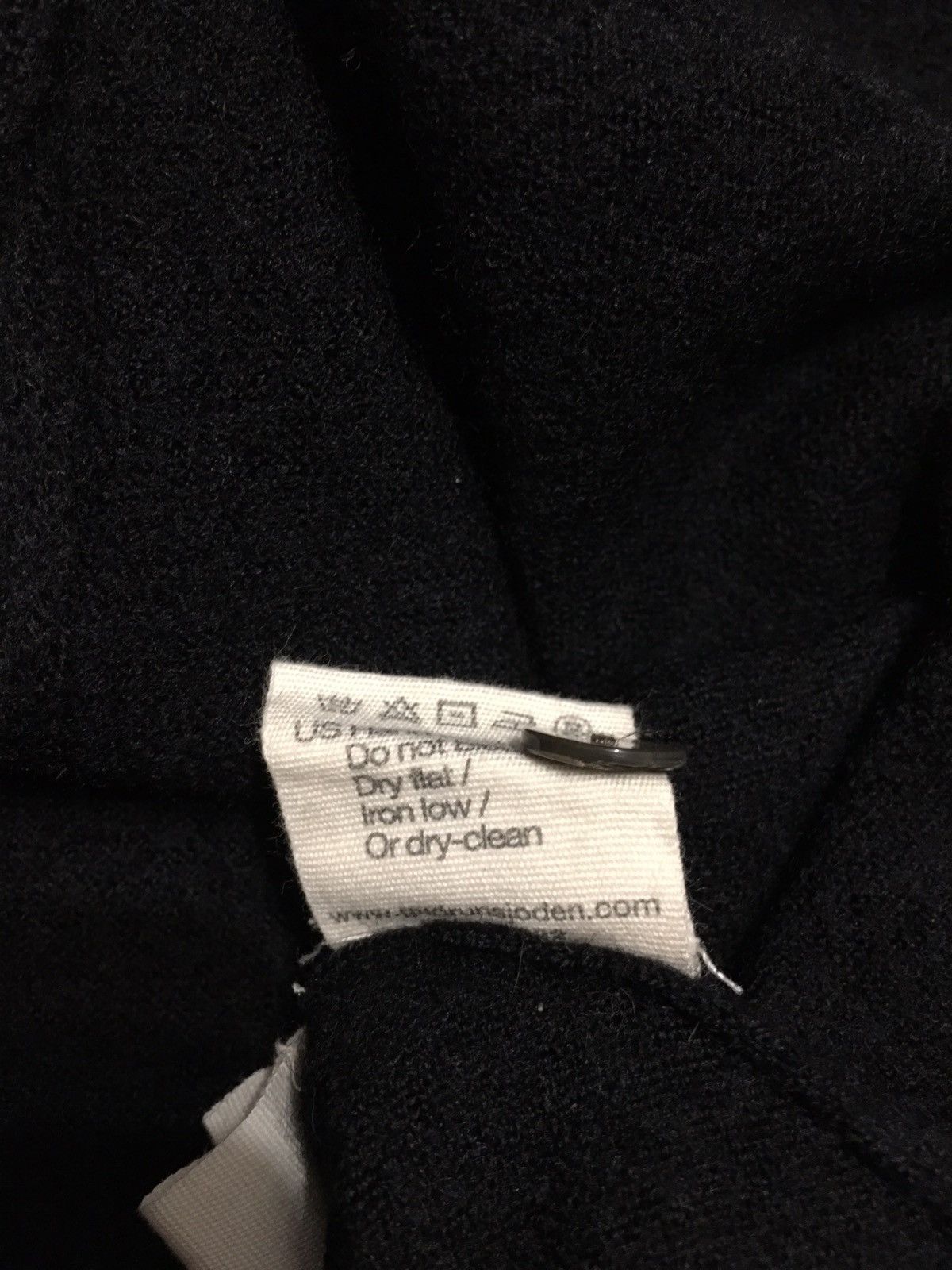 Gudrun Sjoden Gurdun Sjoden Black Organic Wool Cardigan Sweater XL Size XL / US 12-14 / IT 48-50 - 12 Thumbnail