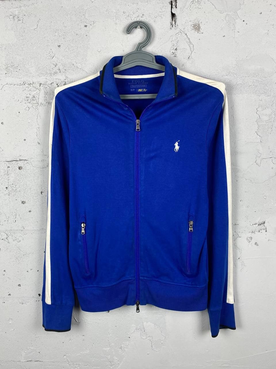 Polo Ralph Lauren × Ralph Lauren × Vintage Vintage Polo Ralph Lauren Zip Up Track Jacket Size US S / EU 44-46 / 1 - 1 Thumbnail