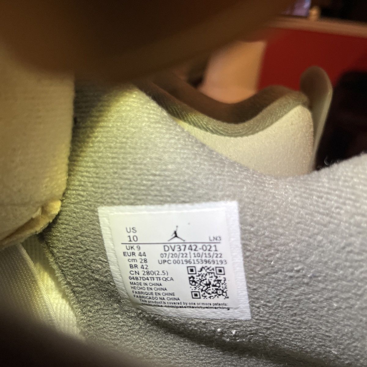 Jordan Brand Jordan 4 Retro SE (Photon Dust/Pale Vanilla) Size US 10 / EU 43 - 6 Thumbnail