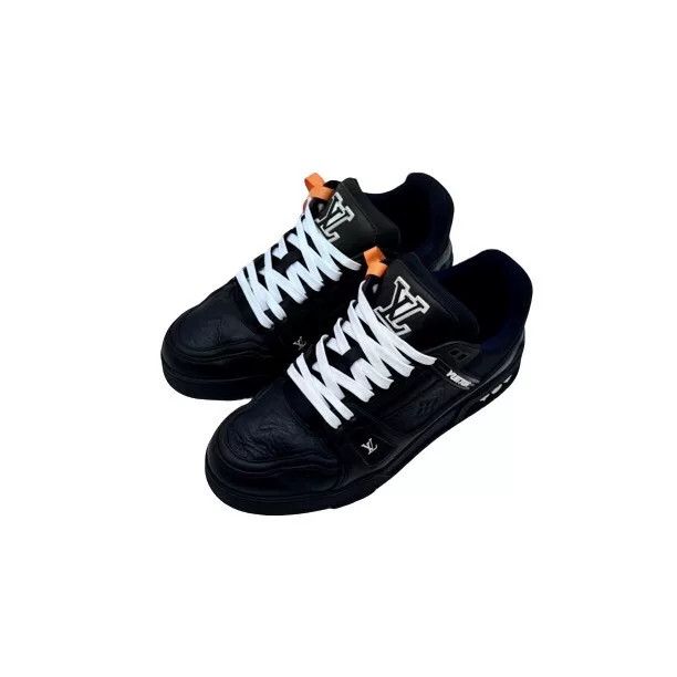 Louis Vuitton LV Black Warrior Trainer Shoes Size US 7.5 / EU 40-41 - 1 Thumbnail