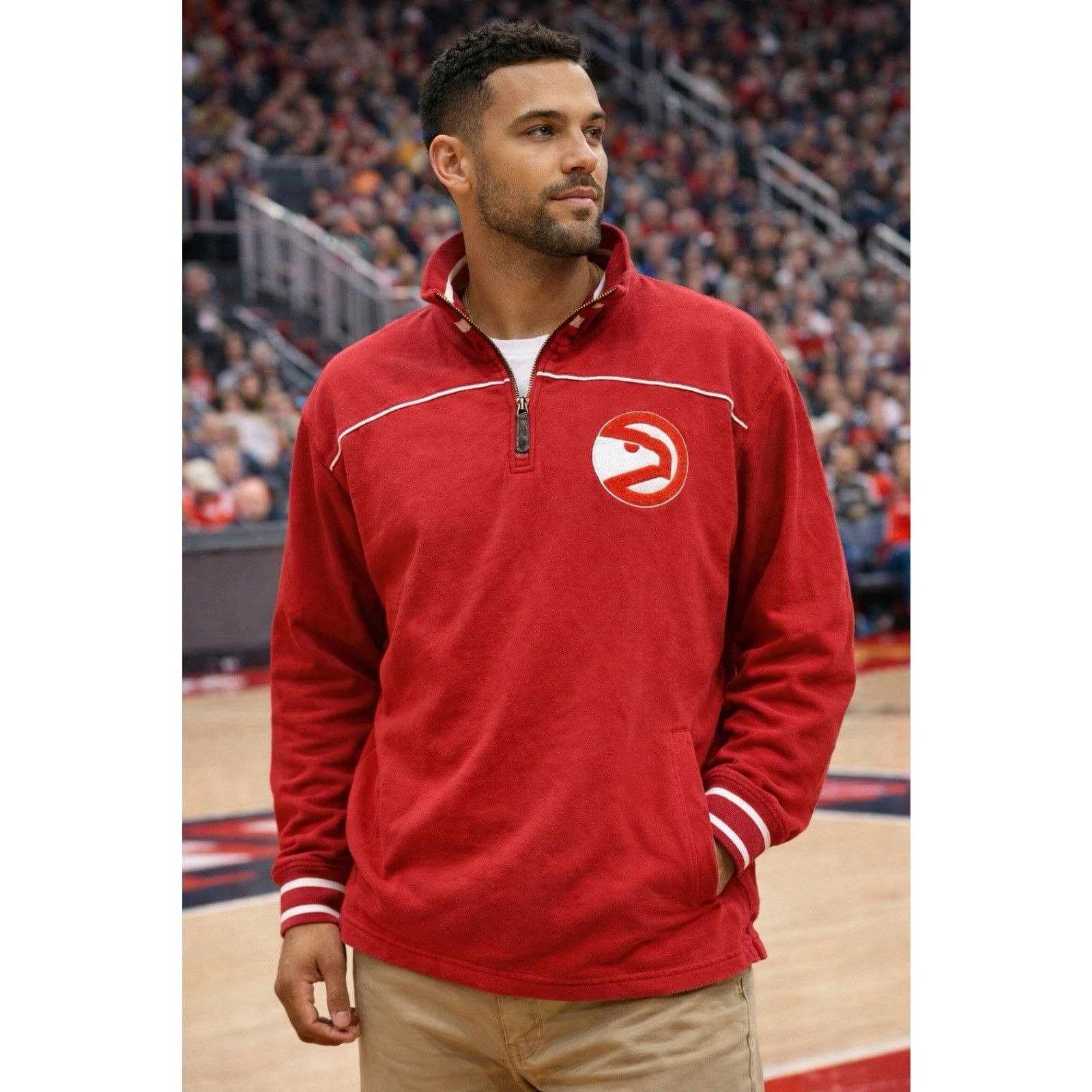 Mitchell & Ness Mitchell & Ness Atlanta Hawks NBA Hardwood Classics Sz L Size US L / EU 52-54 / 3 - 1 Thumbnail