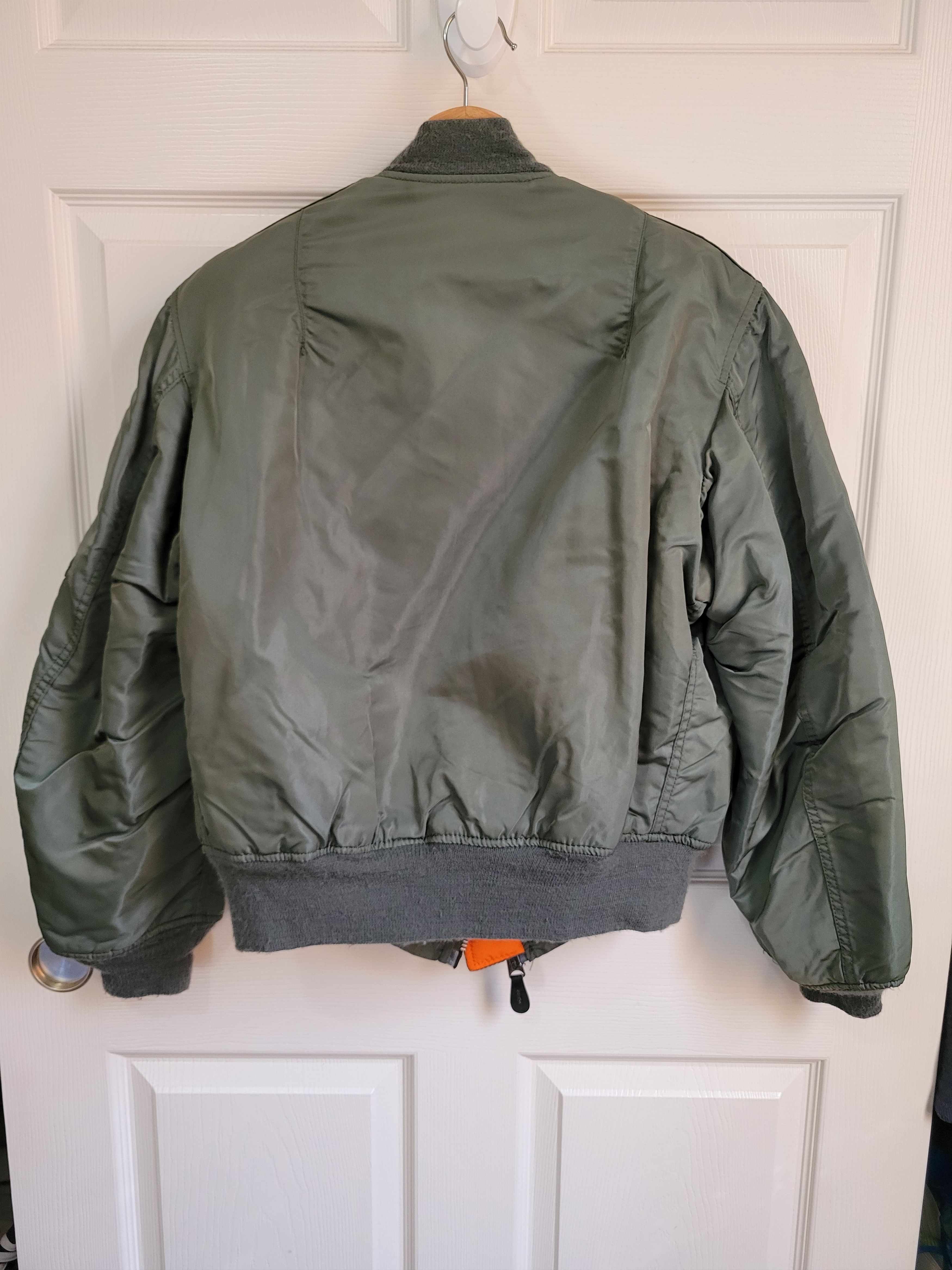Alpha Industries × Vintage VINTAGE 90s ALPHA MA-1 BOMBER JACKET