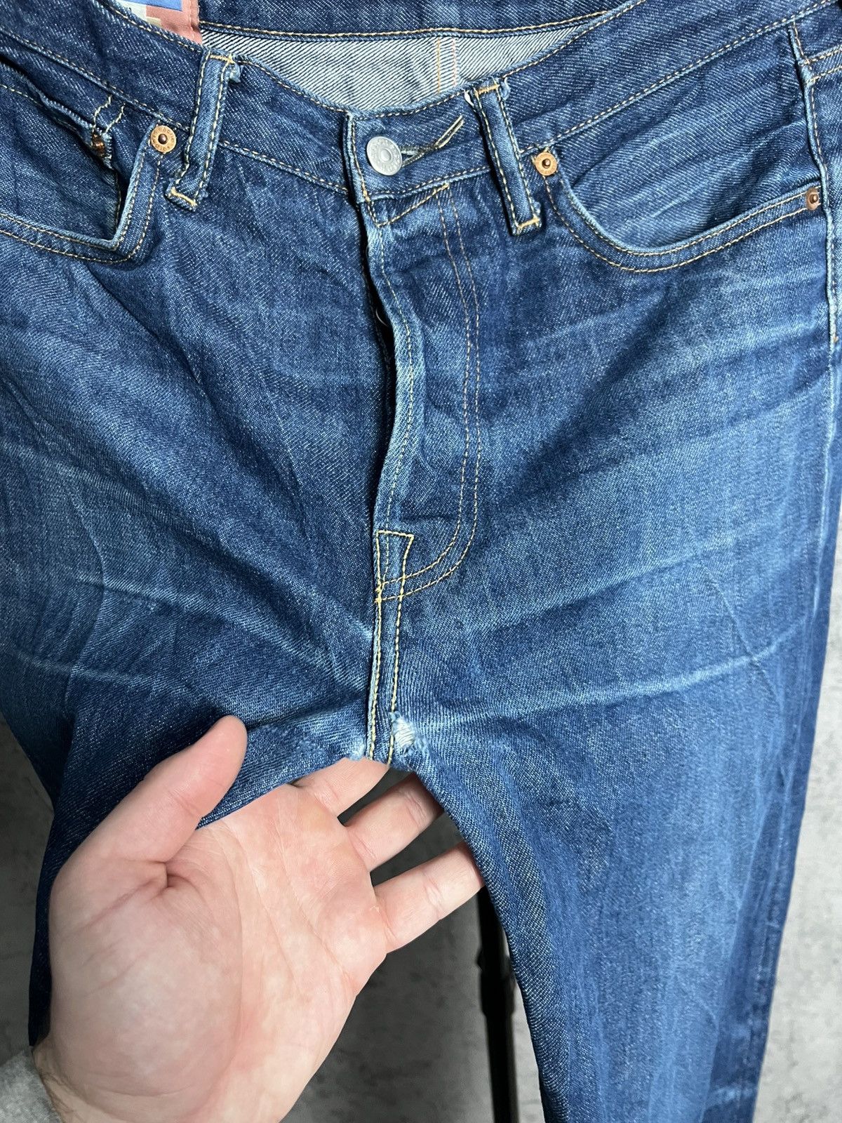 Acne Studios Acne Studios Bla Konst Jeans Size 33x34 Straight Denim Pants Size US 33 - 22 Thumbnail