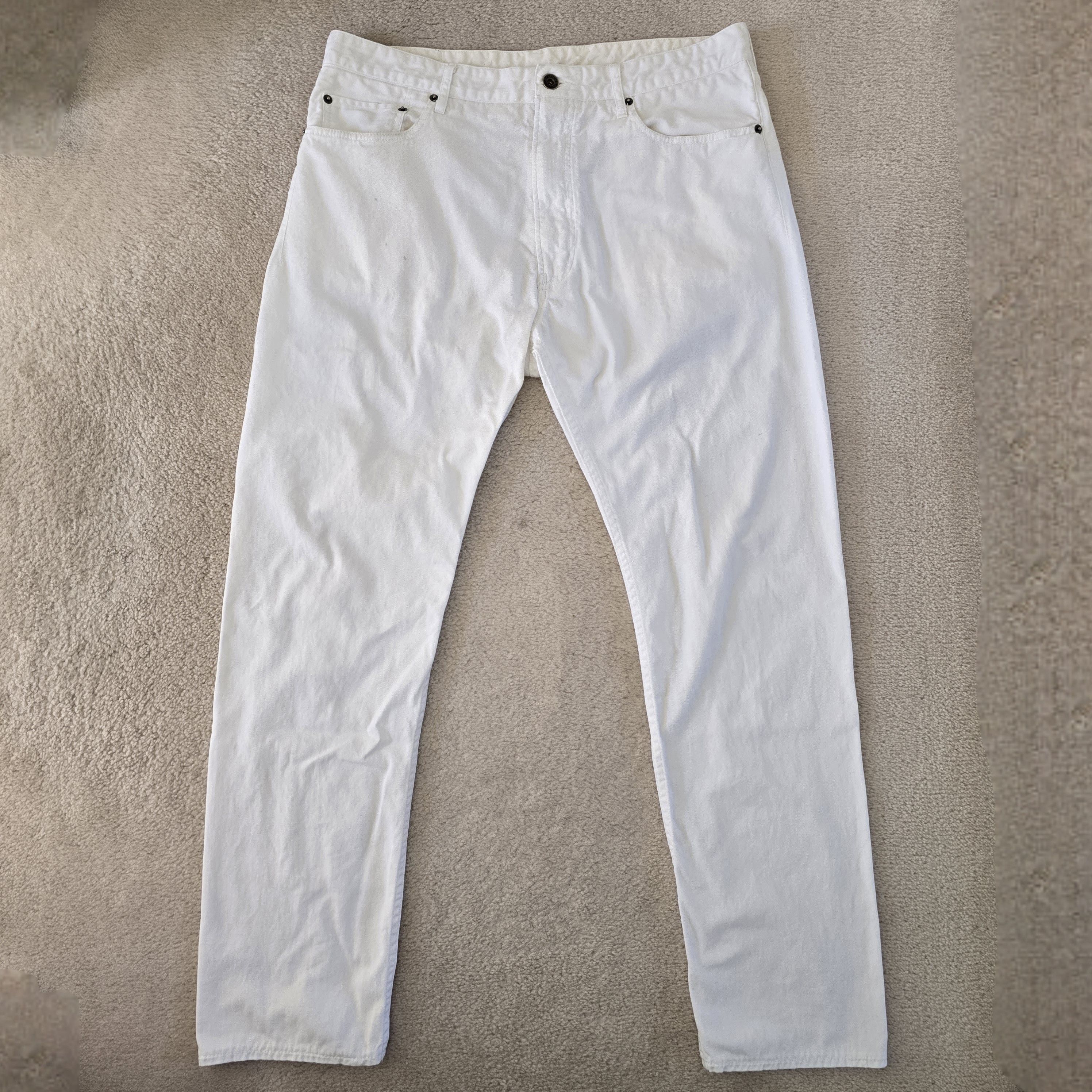 Engineered Garments Size 36 White 5 Pocket Pants 100% Cotton (Fits 35") MiUSA Size US 36 / EU 52 - 1 Thumbnail
