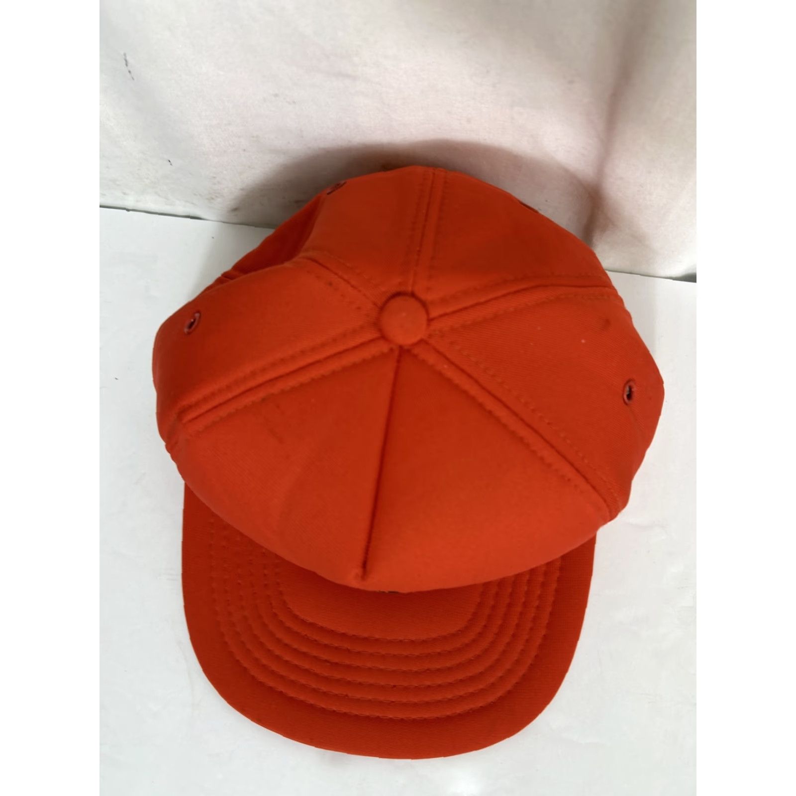 Vintage VINTAGE NRA SnapBack Hat Orange Polyester Foam National Volunteer Championships Mens One Size Orange Snapback NRA Hat Size ONE SIZE - 4 Thumbnail