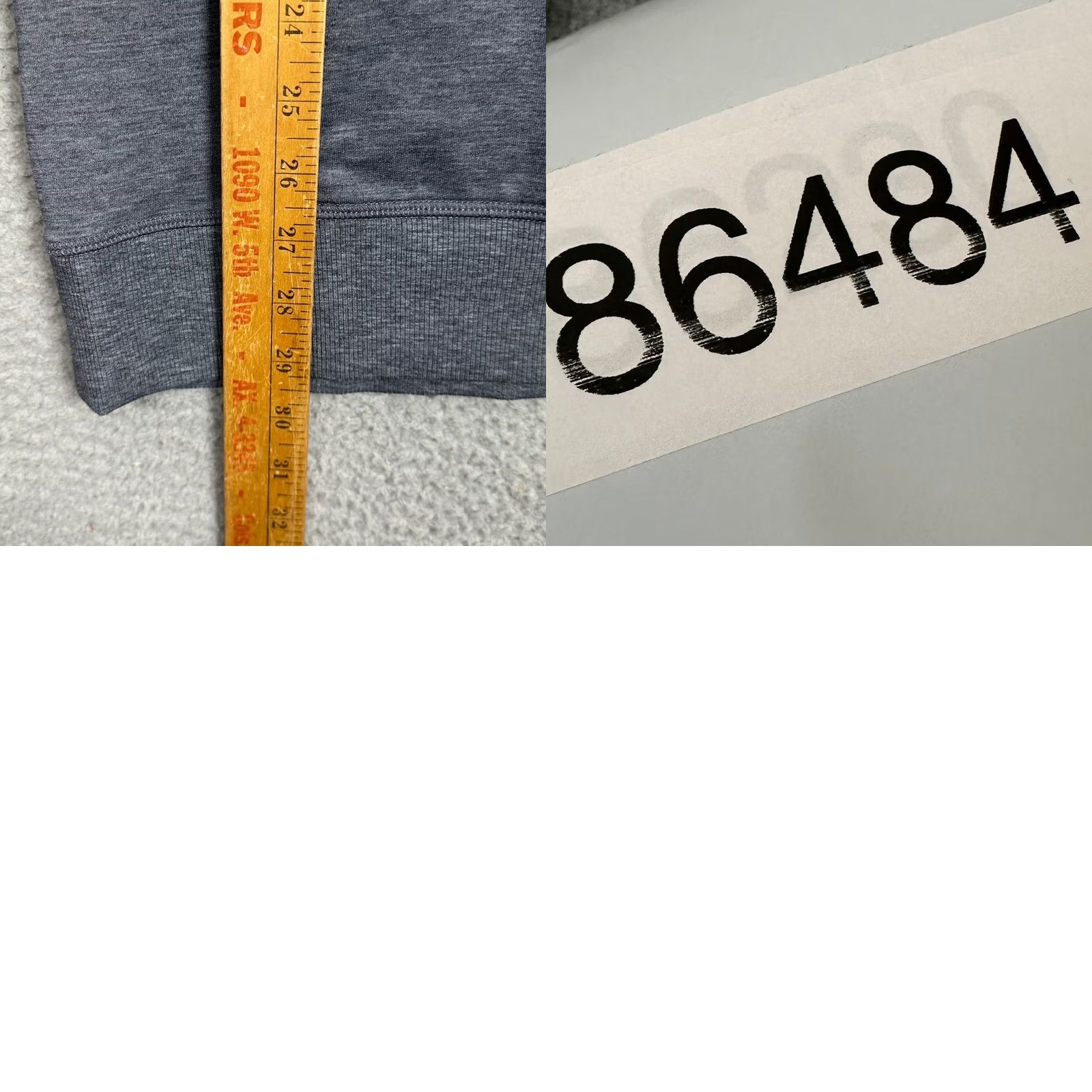 Vintage Legends Hoodie Mens Medium Grey Pullover Sweatshirt Heather Performance Stretch Logo All Seasons Hoodie Mens Athletic Regular Size M Gray Size US M / EU 48-50 / 2 - 8 Thumbnail