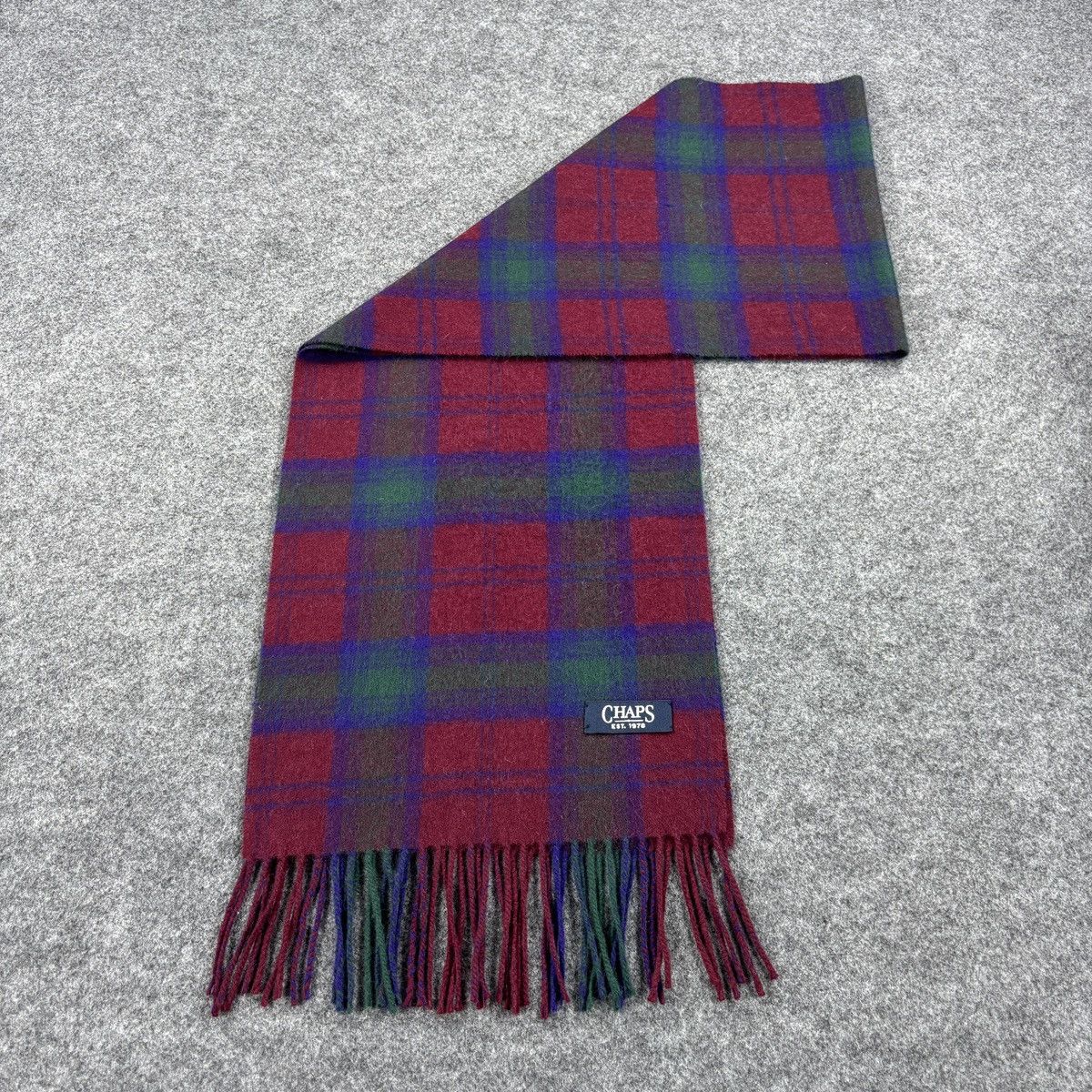 Chaps × Vintage Chaps Scarf # D724 # Muffler # Neckwear # Nova Check Size ONE SIZE - 7 Thumbnail