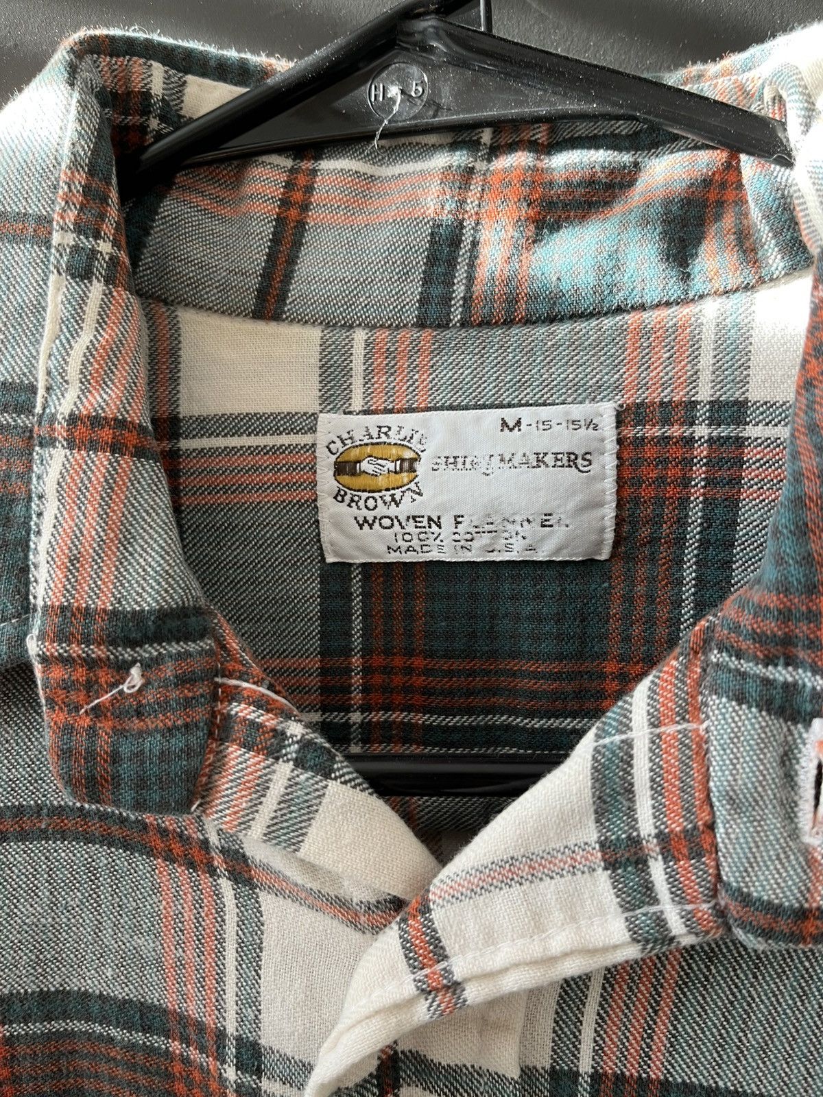 Other 70’s Charlie Brown Woven Flannel Size US M / EU 48-50 / 2 - 2 Thumbnail