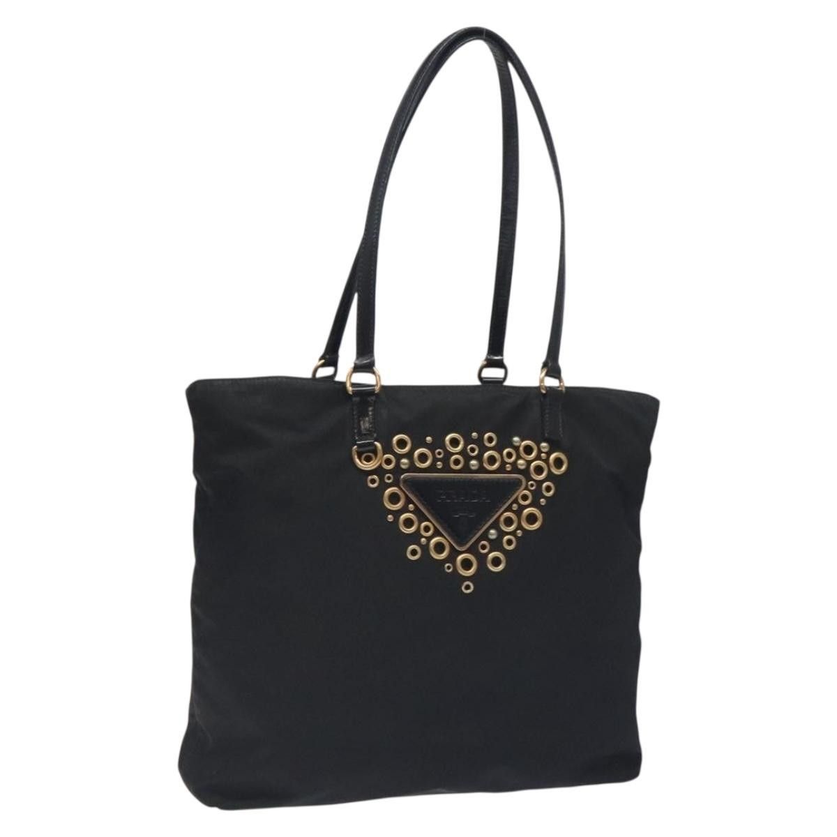Prada Prada Vintage Zip Handbag Tessuto Size ONE SIZE - 1 Thumbnail