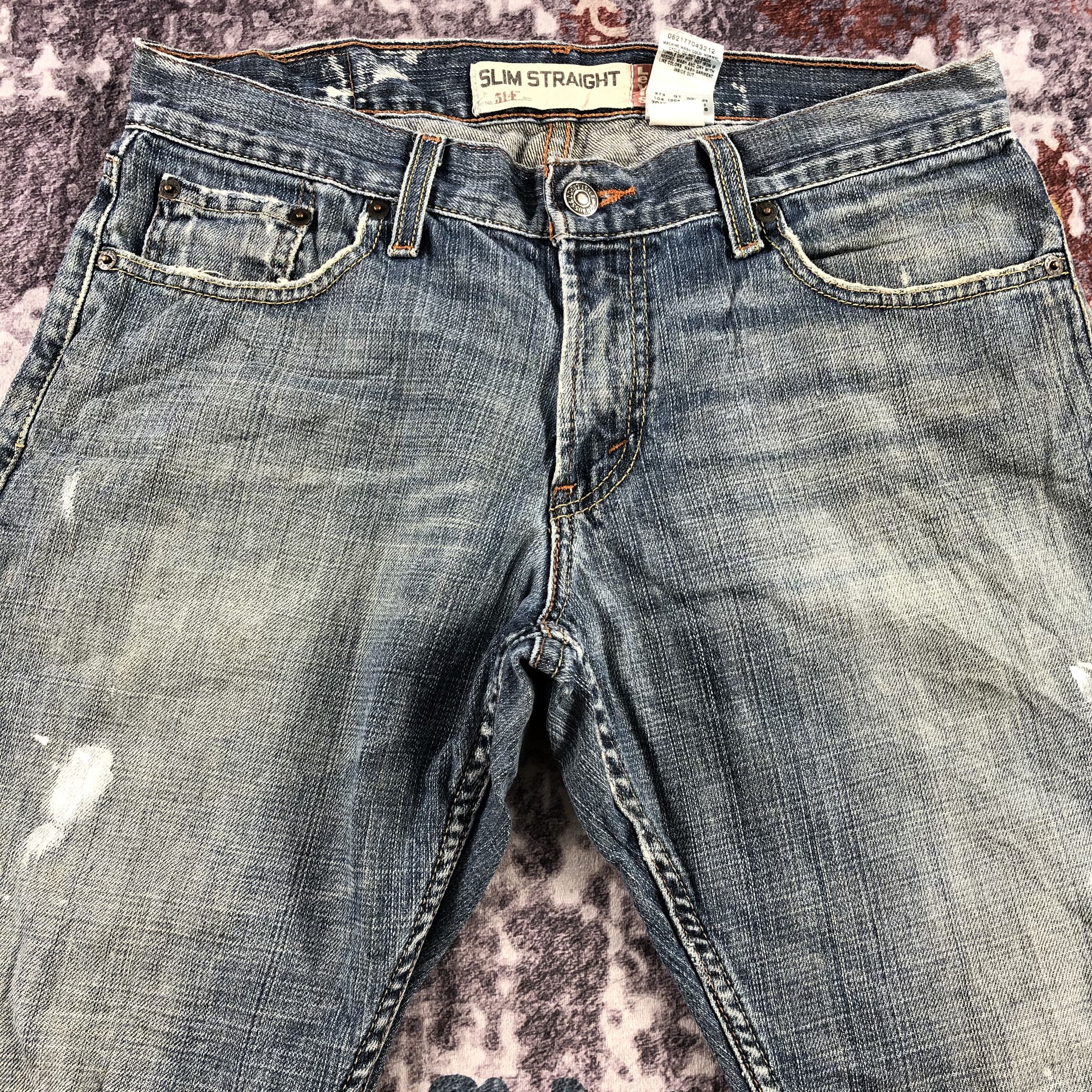 Levi's × Vintage Vintage Blue Wash Levis 514 Jeans-JM2959 Size US 32 / EU 48 - 3 Thumbnail