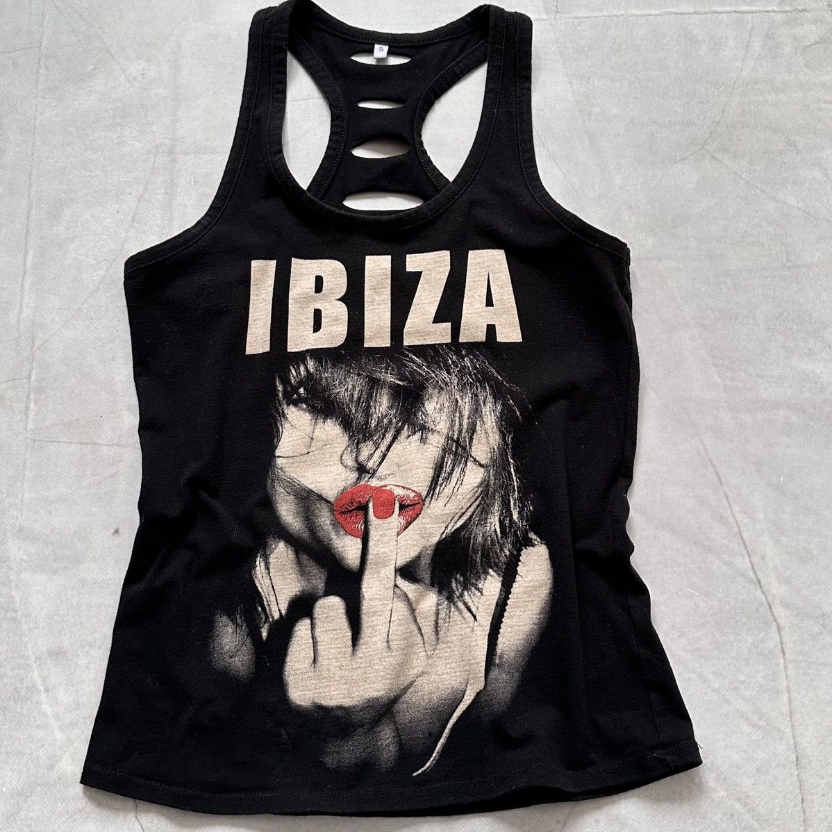 Hysteric Glamour Y2K Ibiza Glamour Girl Tank Top T Shirt Miss Sixty Style Size S / US 4 / IT 40 - 2 Thumbnail