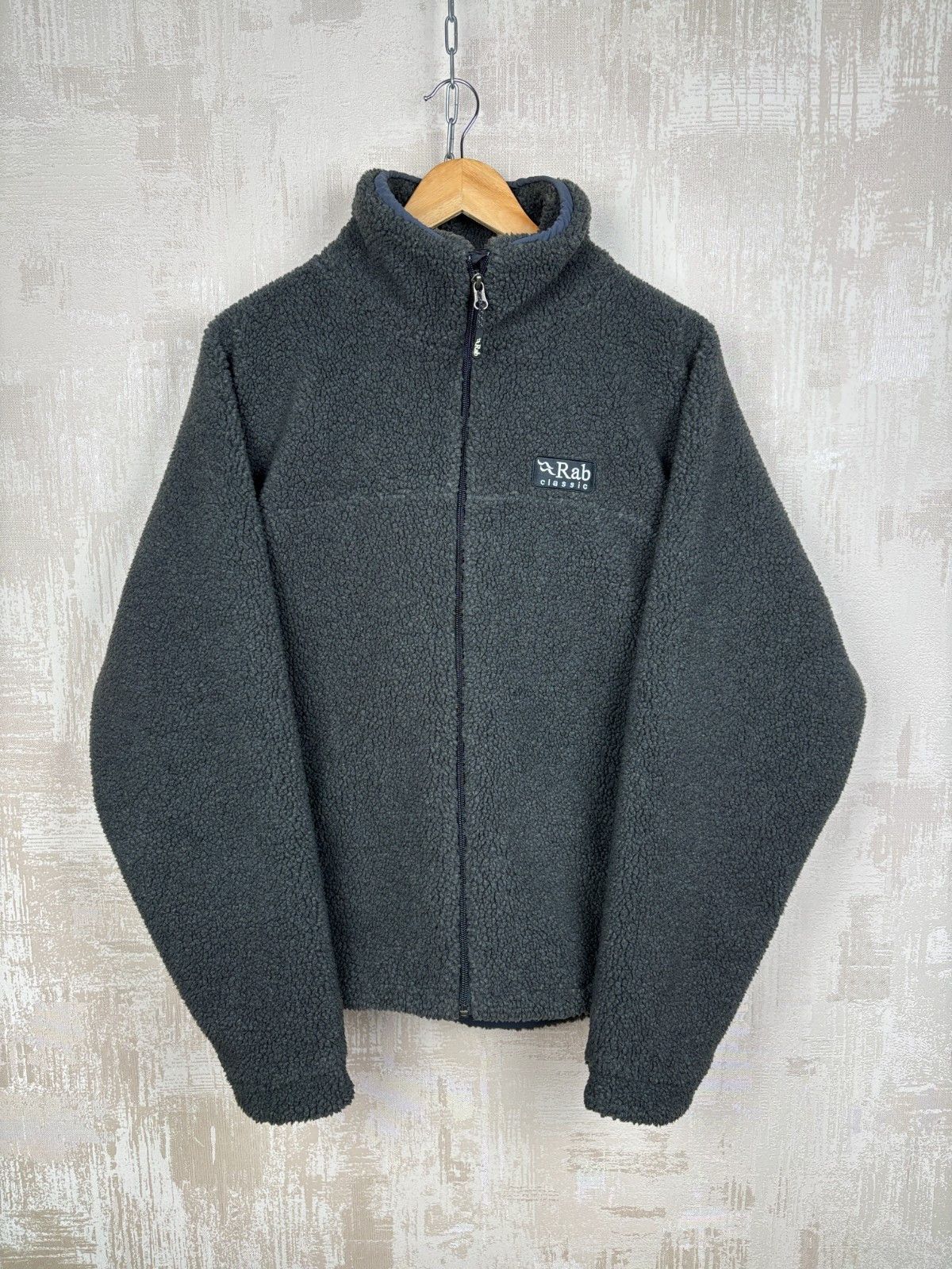 Rab Mint! RAB Double Pile Jacket QFC-20 Fleece Size L Gray Size US L / EU 52-54 / 3 - 9 Thumbnail