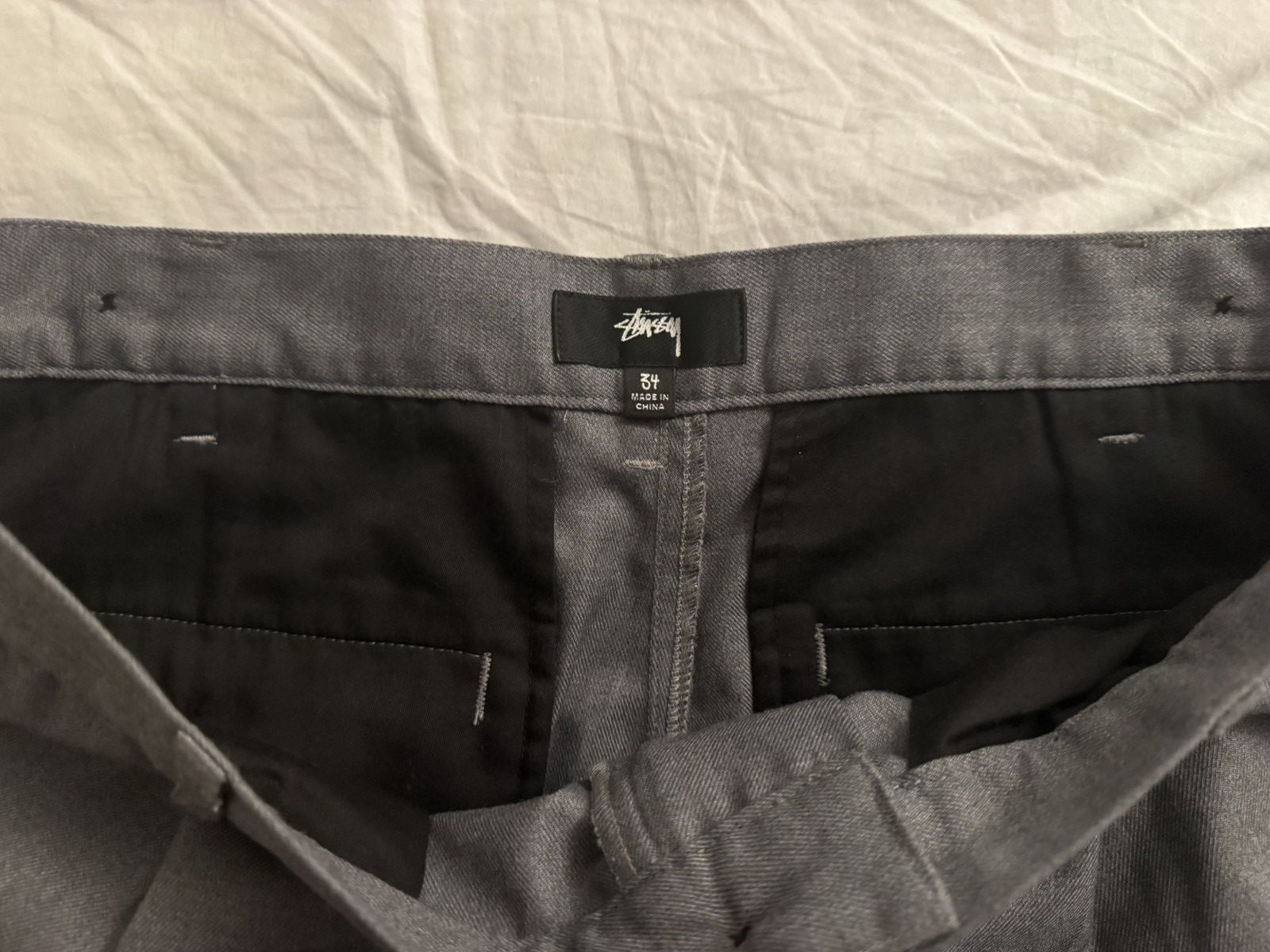 Stussy Stussy gray volume trousers Size US 34 / EU 50 - 3 Thumbnail