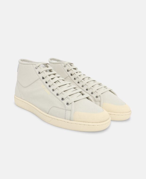 Saint Laurent Paris Volley Sneakers Size US 7 / EU 40 - 1 Thumbnail