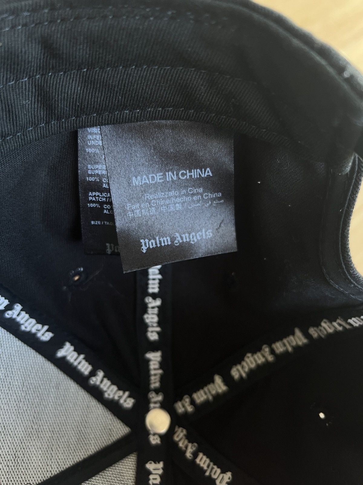 Palm Angels Happy smiley cap Size ONE SIZE - 4 Thumbnail
