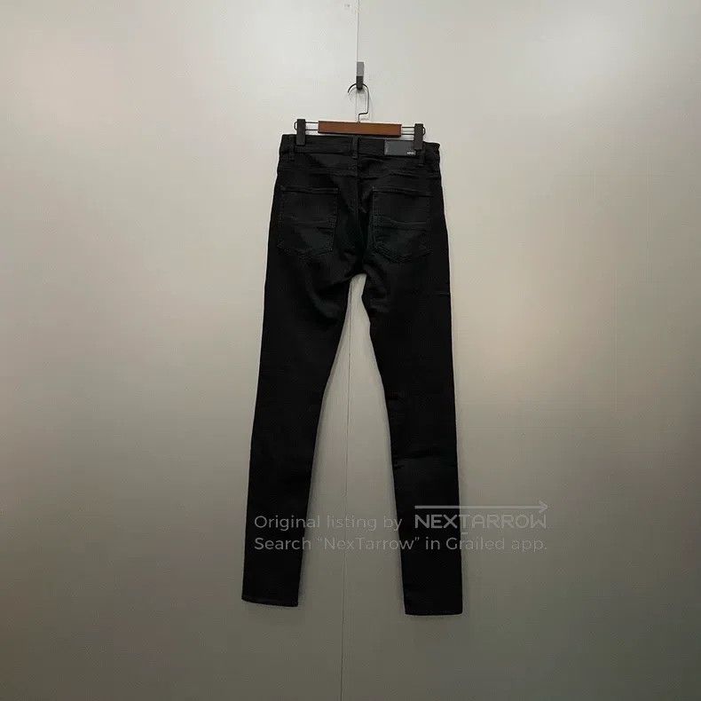 Amiri Amiri Black Ripped Denim Long Pants Size US 31 - 2 Thumbnail