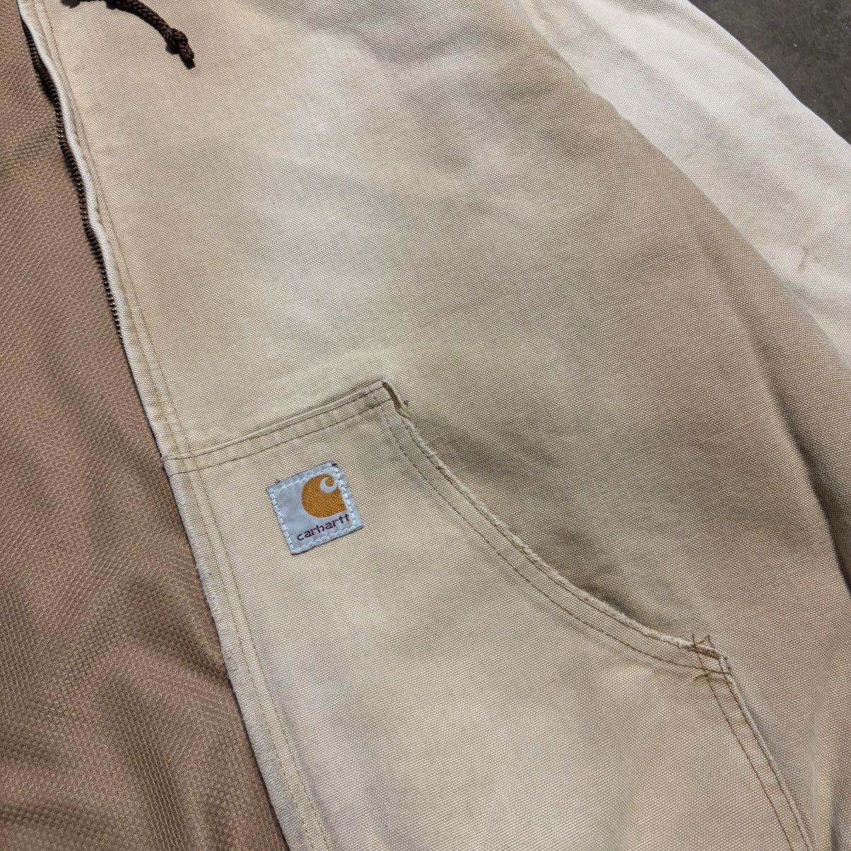 Carhartt Vintage 90s Carhartt Hooded Jacket Thermal Line JR106 J03 Size US XL / EU 56 / 4 - 13 Thumbnail