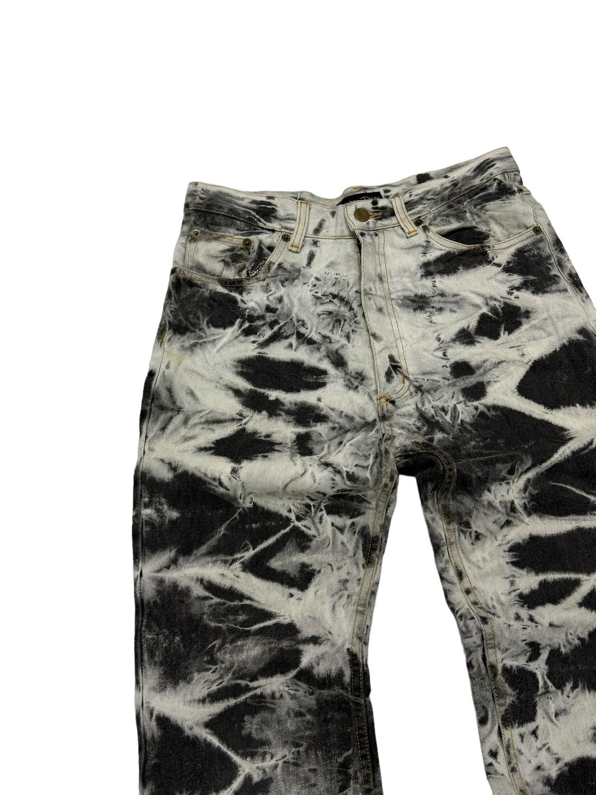 If Six Was Nine × Japanese Brand × Le Grande Bleu (L.G.B.) 2000s ARCHIVE FLARE SMOKE WASH DENIM Size US 28 / EU 44 - 4 Thumbnail