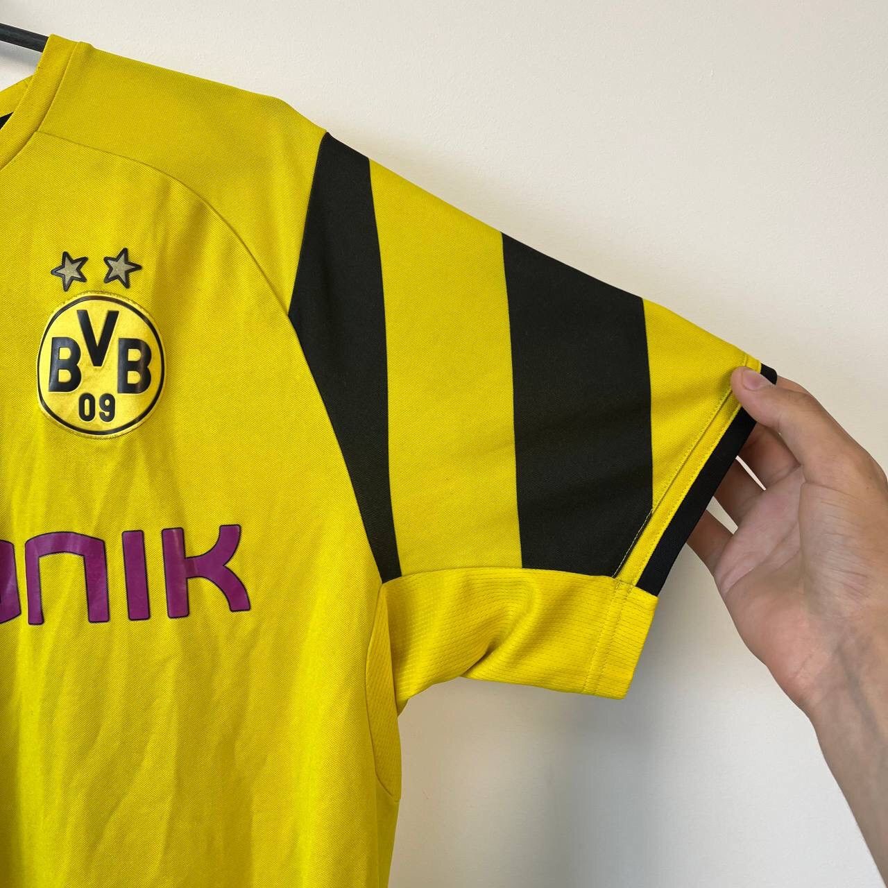 Puma BORUSSIA DORTMUND 2014 2015 HOME SHIRT FOOTBALL SOCCER PUMA Size US XL / EU 56 / 4 - 23 Thumbnail