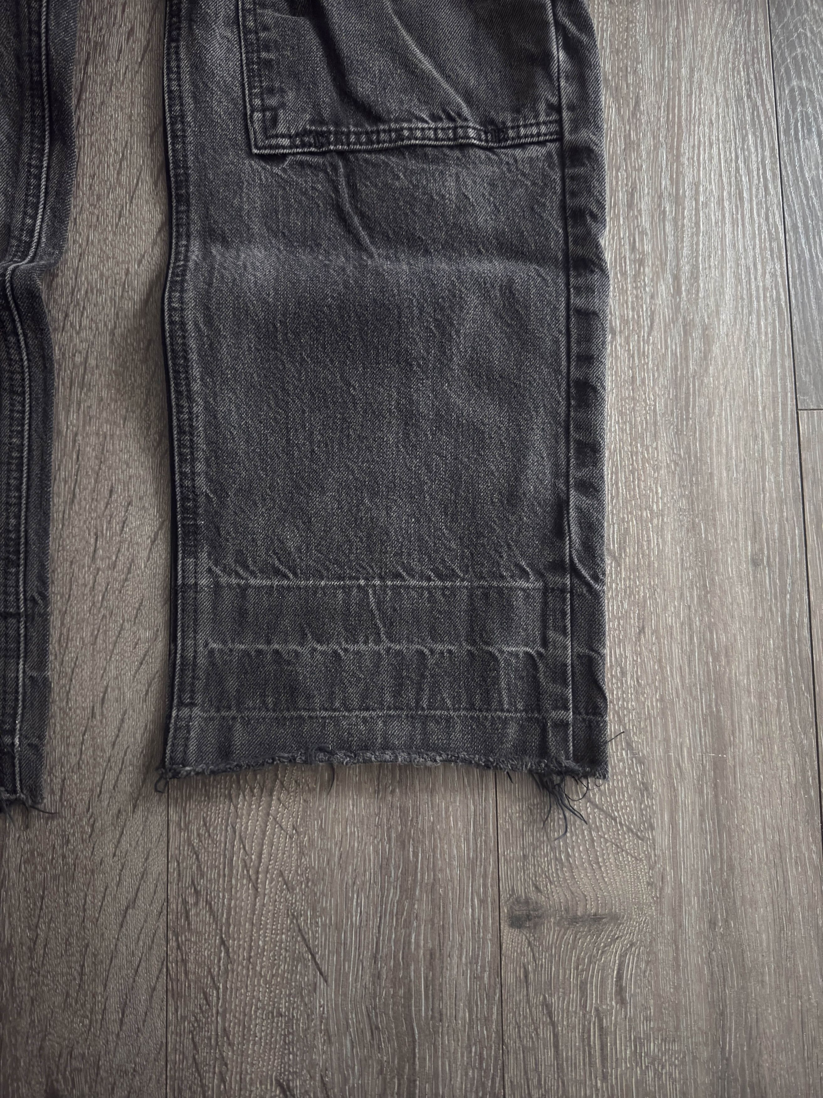 Solid Homme Solid Homme Double Knee Carpenter Work Pants Faded Black 28 Size US 28 / EU 44 - 3 Thumbnail