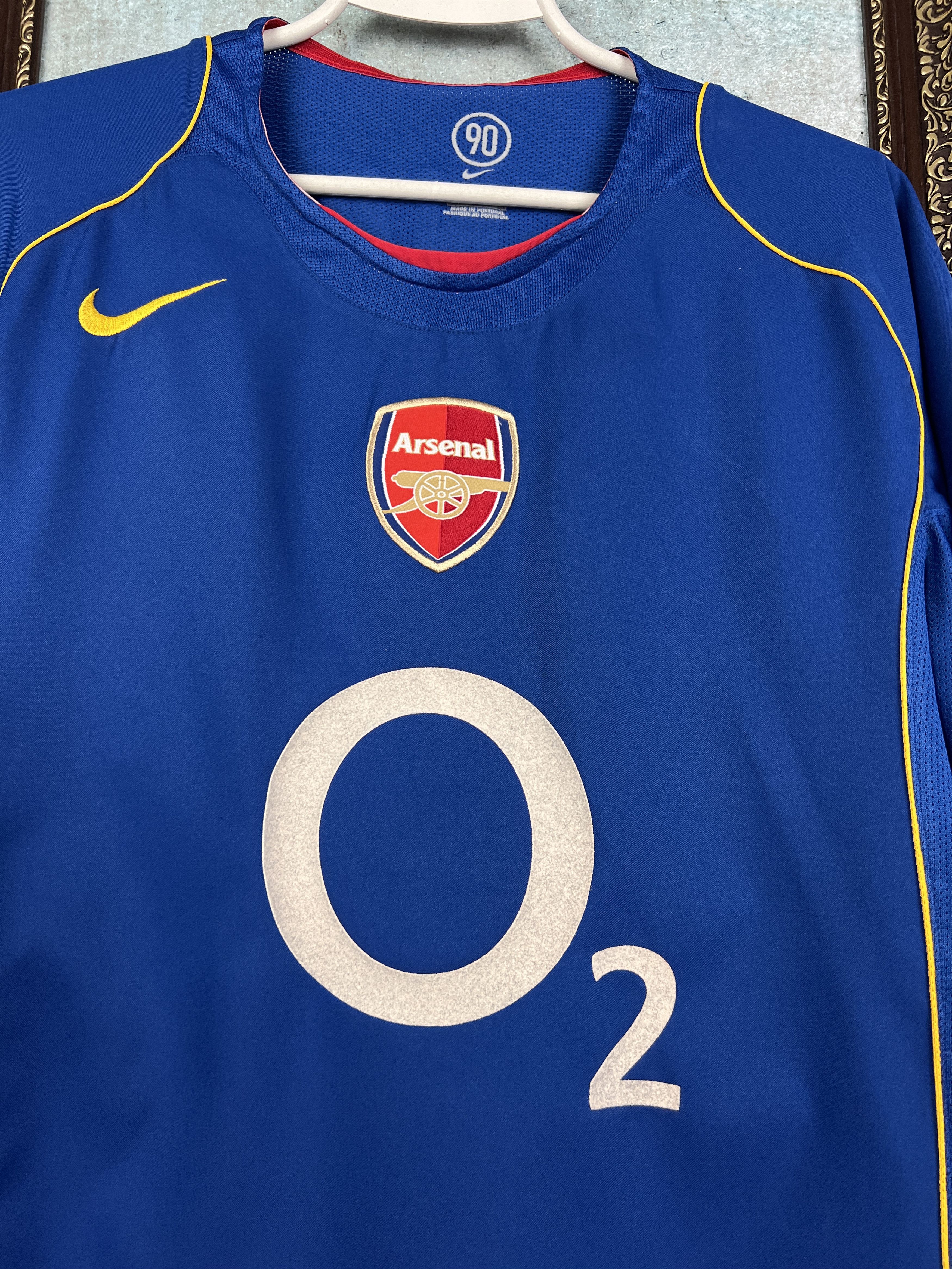 Nike Arsenal Third football shirt Soccer #14 Henry Jersey Trikot Size US L / EU 52-54 / 3 - 4 Thumbnail