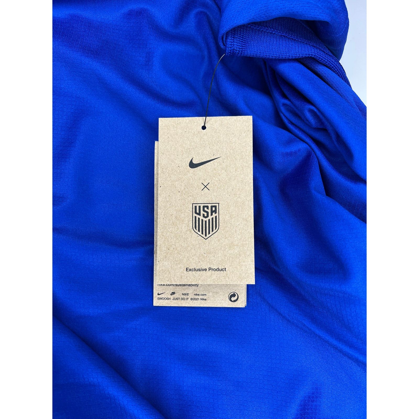 Nike Nike USA 2024 away Authentic Soccer Jersey Blue Tie Dye Size US S / EU 44-46 / 1 - 10 Thumbnail