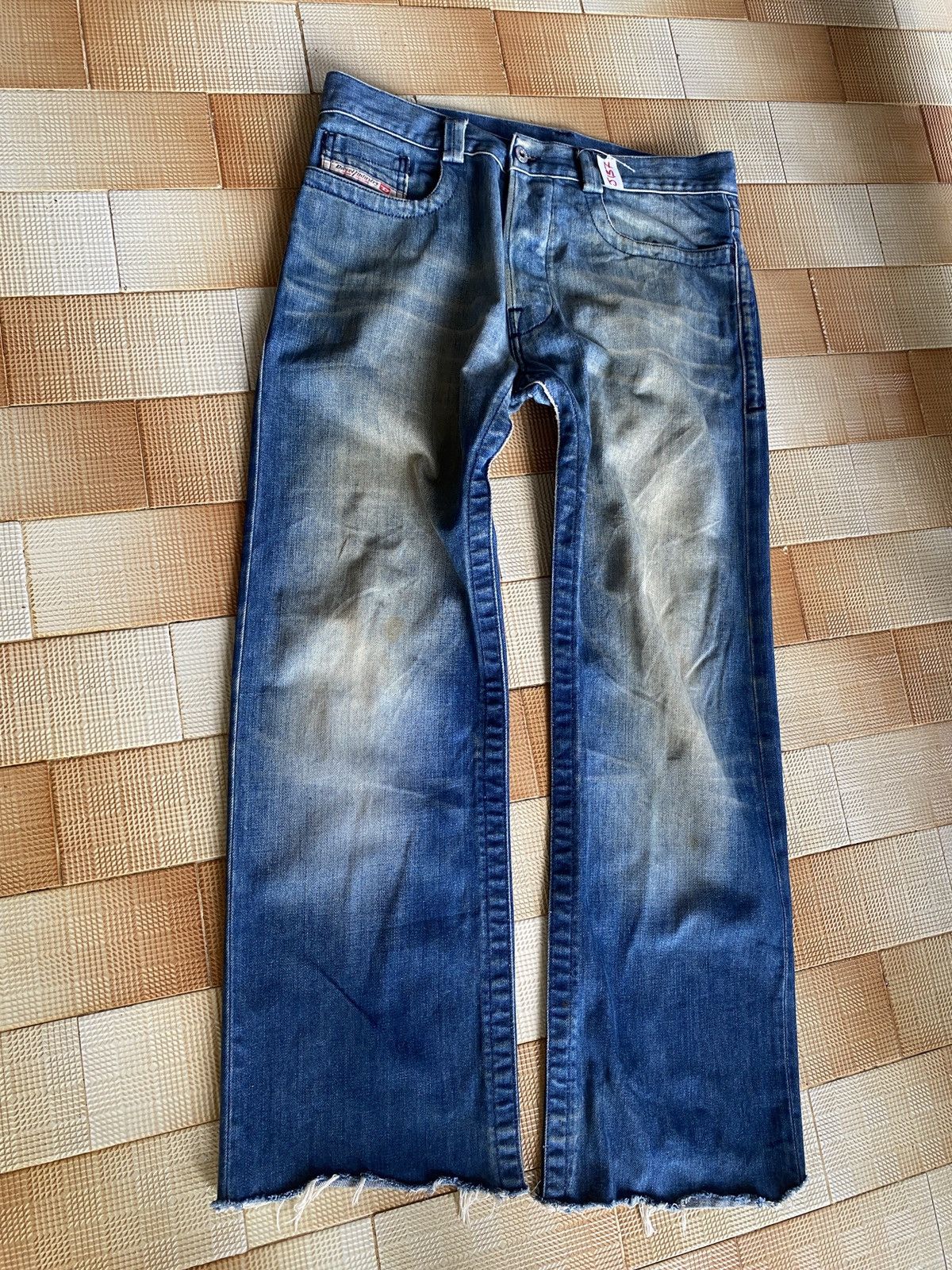 Diesel × Vintage Vintage diesel straight cut denim Size US 30 / EU 46 - 12 Thumbnail