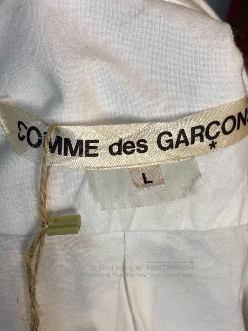 Comme des Garcons Comme Des Garcons Ruffled White Shirt Size L / US 10 / IT 46 - 6 Thumbnail