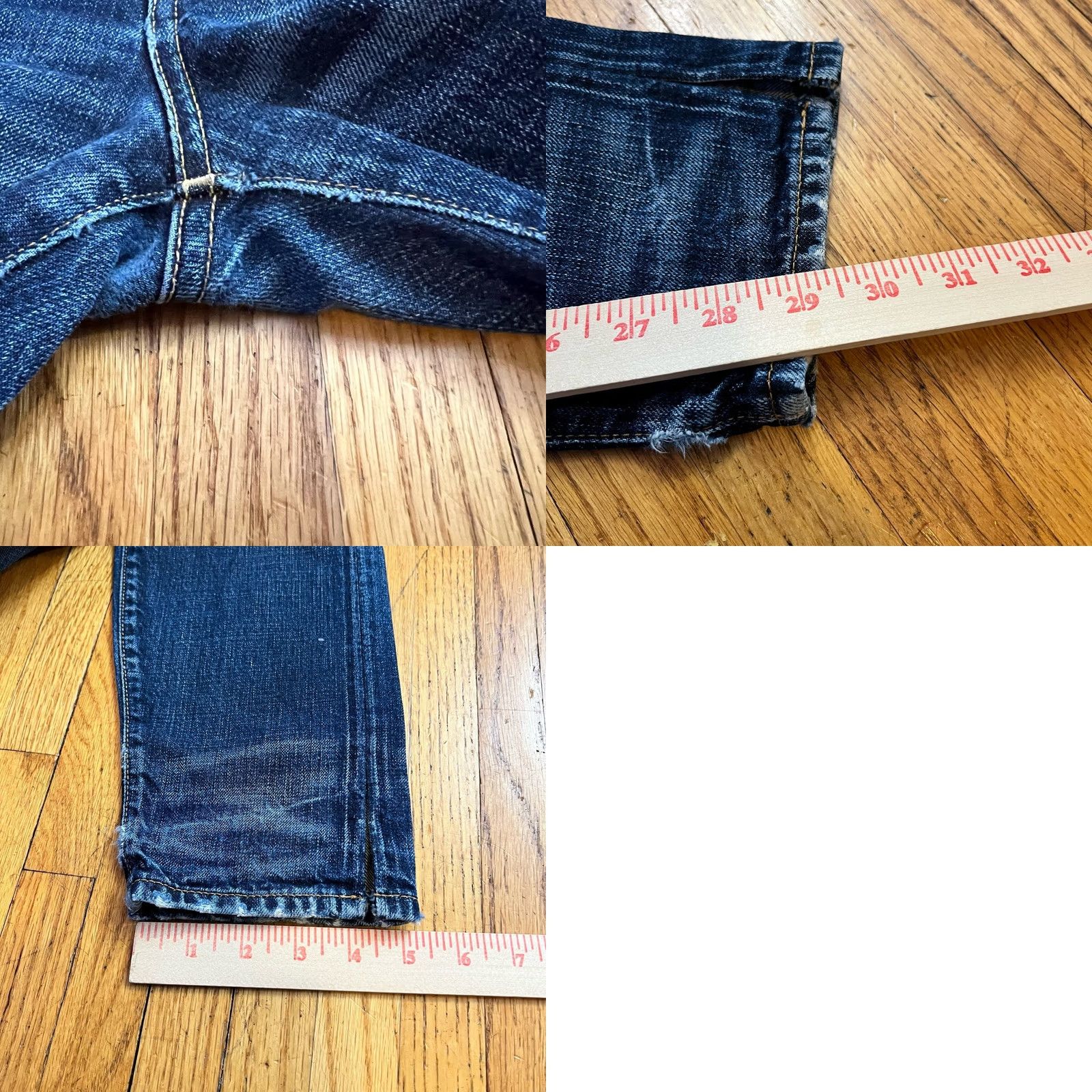 Simon Miller Simon Miller Jeans Womens 29 Blue Kamas Distressed Mid Rise Boyfriend Size 29" - 9 Thumbnail