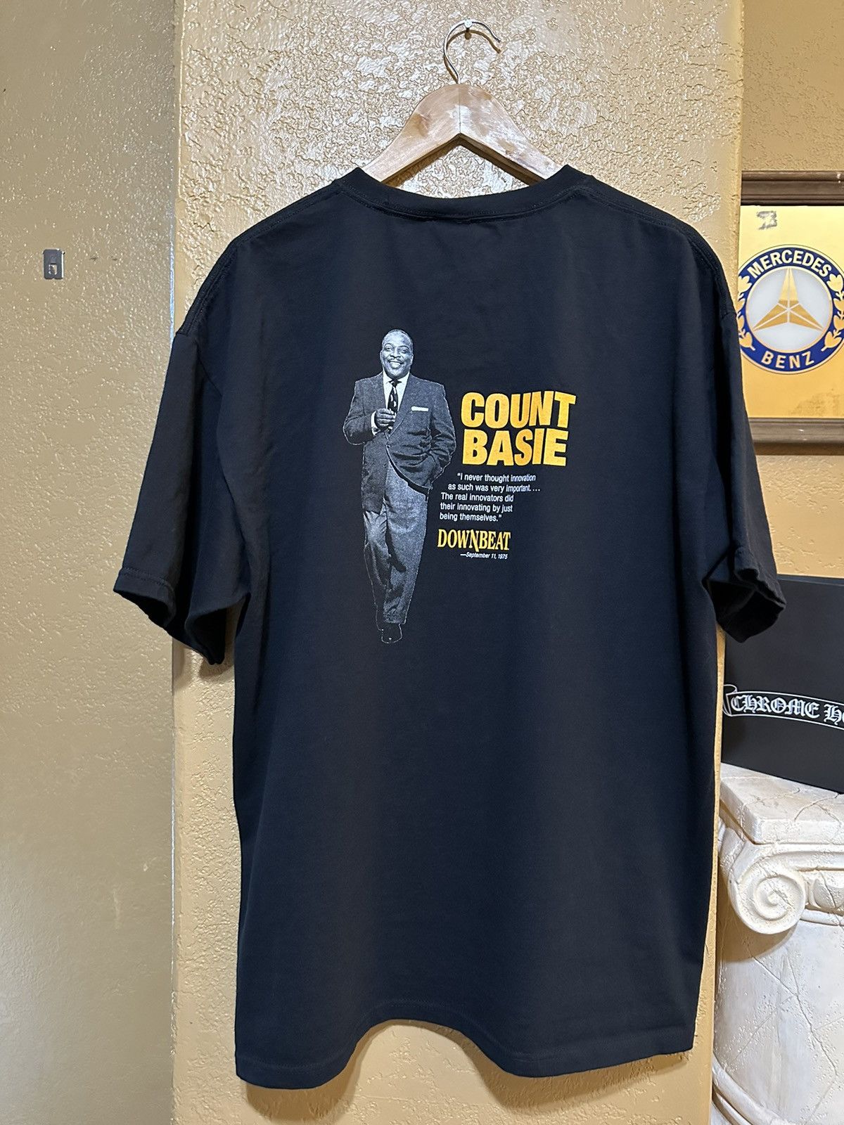 Band Tees × Vintage Vintage Count Basie Jazz DownBeat Magazine Tee 2X Size US XXL / EU 58 / 5 - 1 Thumbnail