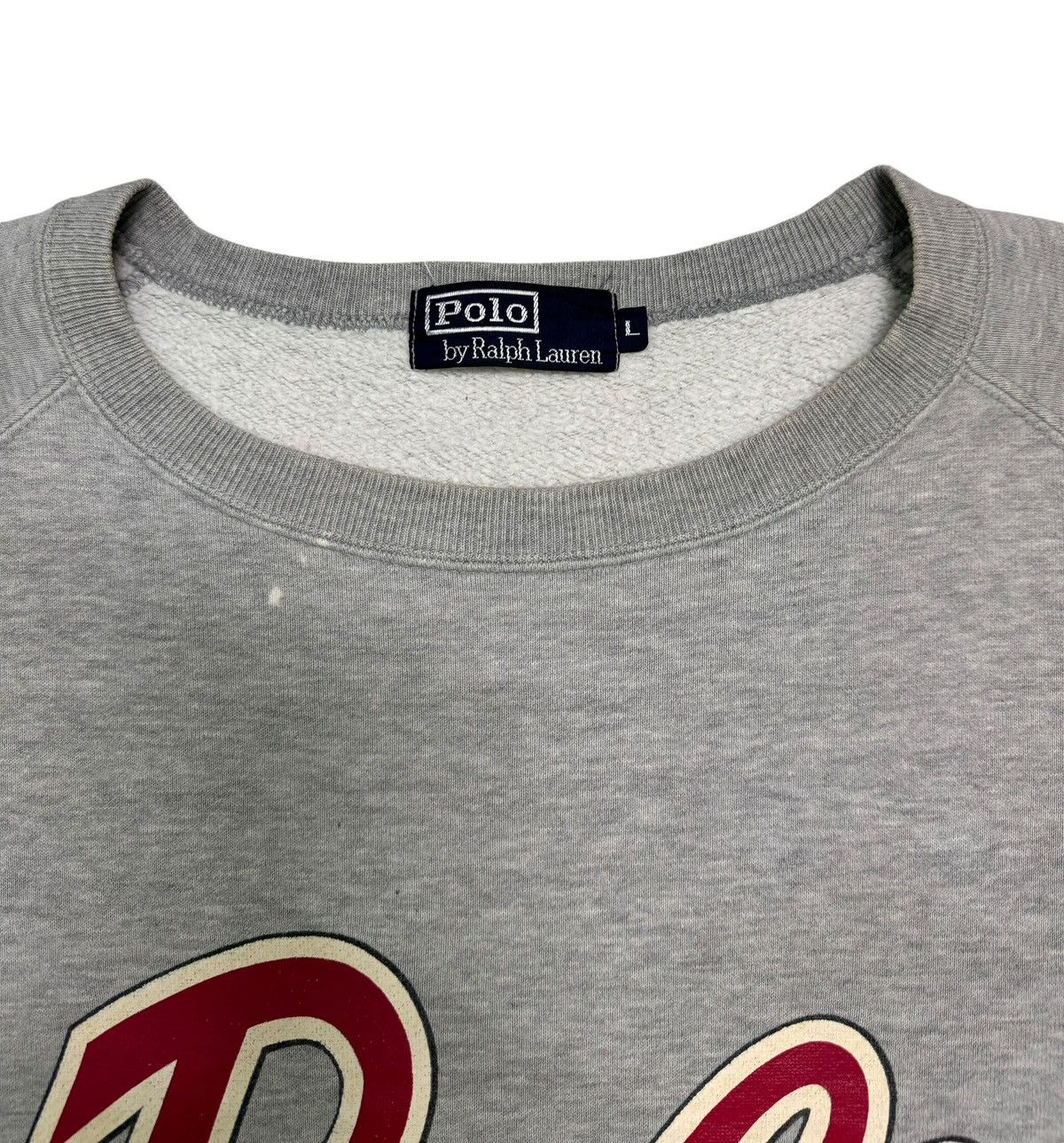 Polo Ralph Lauren × Ralph Lauren × Vintage Vintage Polo Ralph Lauren Spell Out Sweatshirts Size US L / EU 52-54 / 3 - 7 Thumbnail