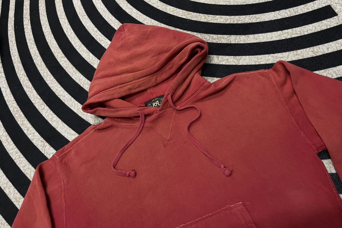 Polo Ralph Lauren 90s RRL BY POLO RALPH LAUREN HOODIE PLAIN SUN FADED Size S / US 4 / IT 40 - 6 Thumbnail