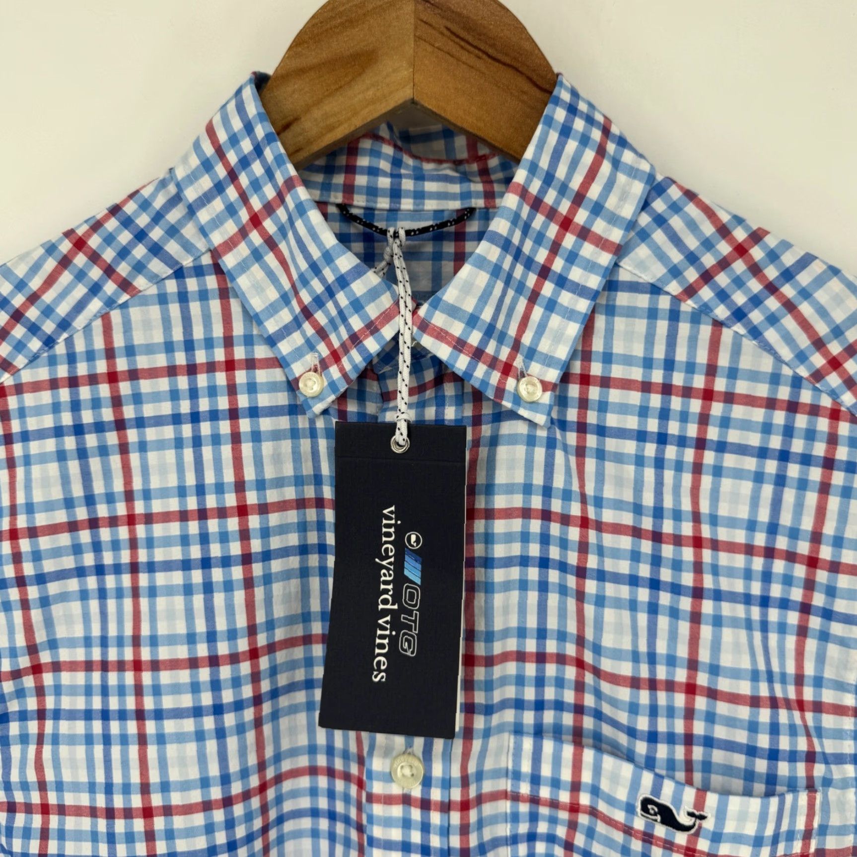 Vineyard Vines Vineyard Vines Mens XS Classic Fit On-the-Go Performance Plaid Shirt NWT Size US XS / EU 42 / 0 - 2 Thumbnail