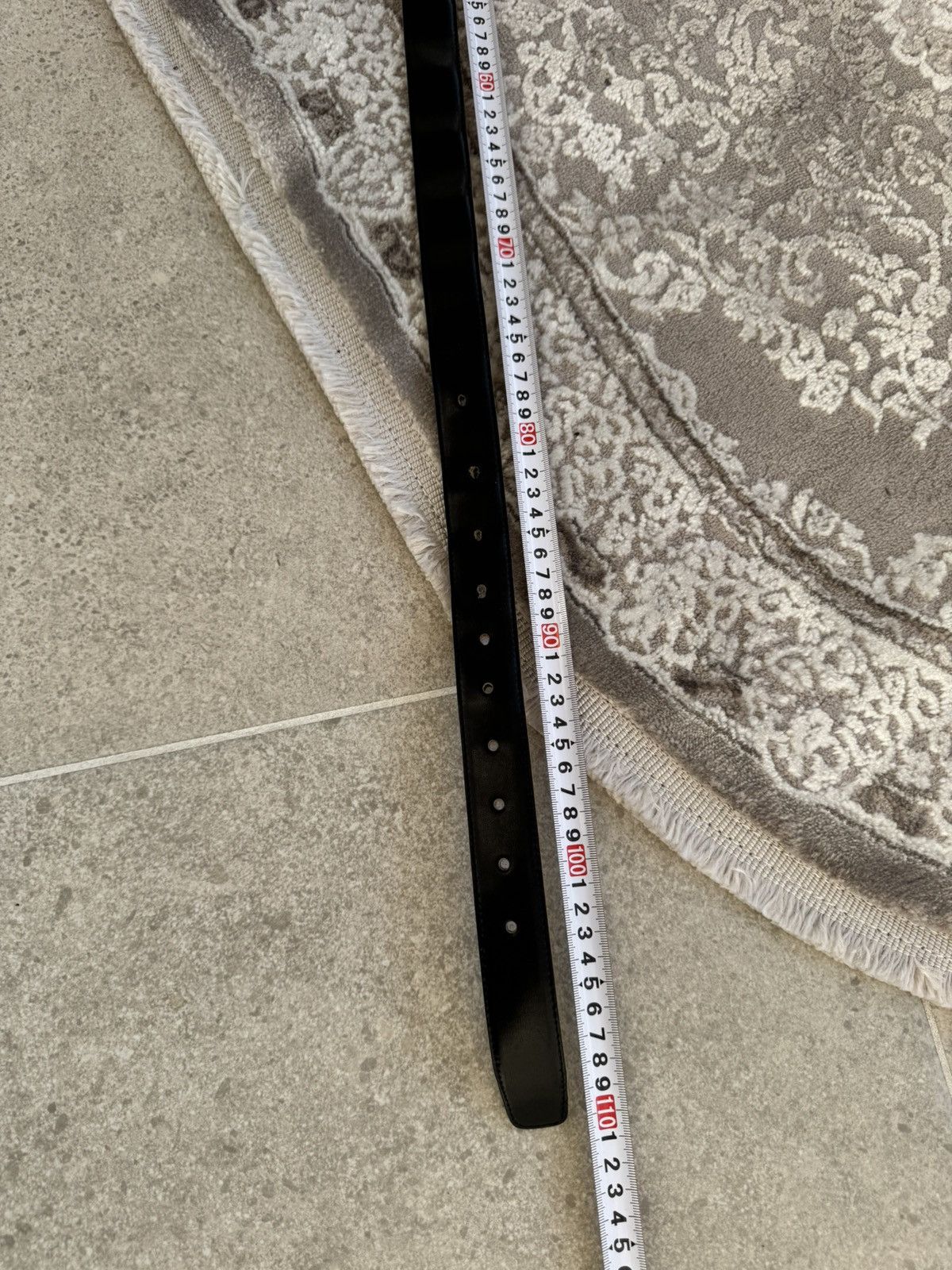 Armani Vintage Armani Monogram Big Buckley Belt Y2K Size ONE SIZE - 3 Thumbnail
