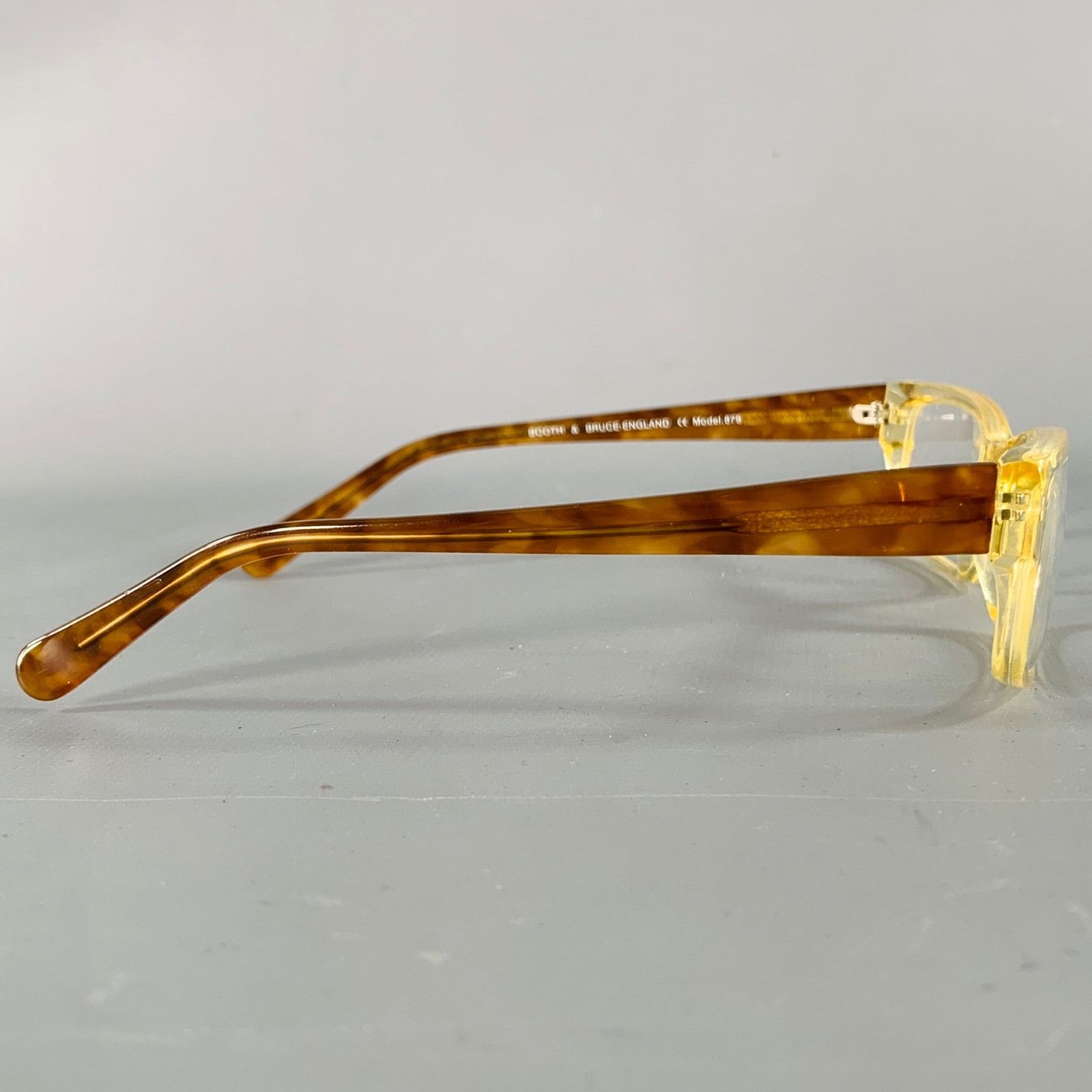 Other BOOTH & BRUCE Yellow Cognac Acetate Eyewear Frames Size ONE SIZE - 2 Thumbnail