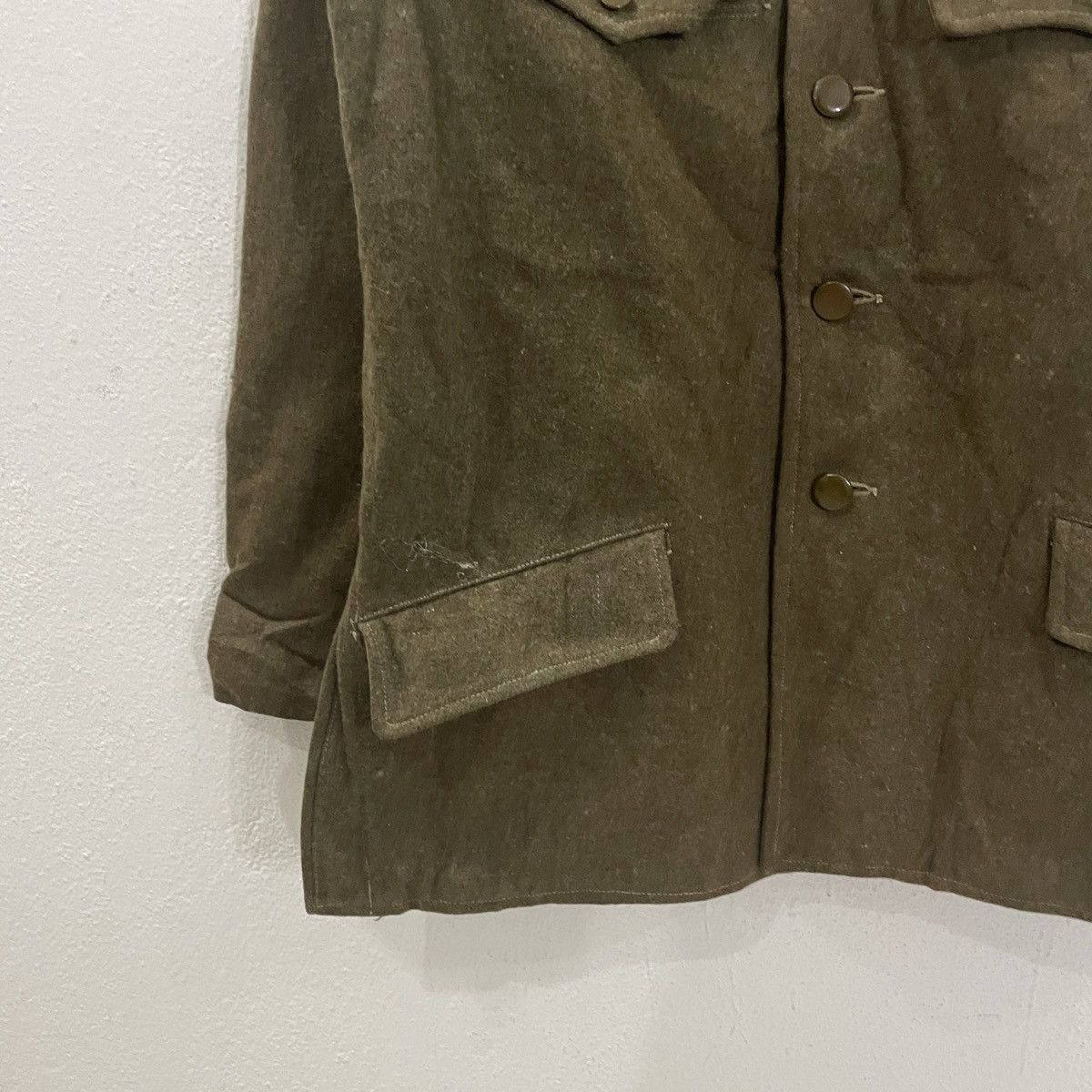 Vintage Vintage 80s Military Wool Jacket Size US S / EU 44-46 / 1 - 3 Thumbnail