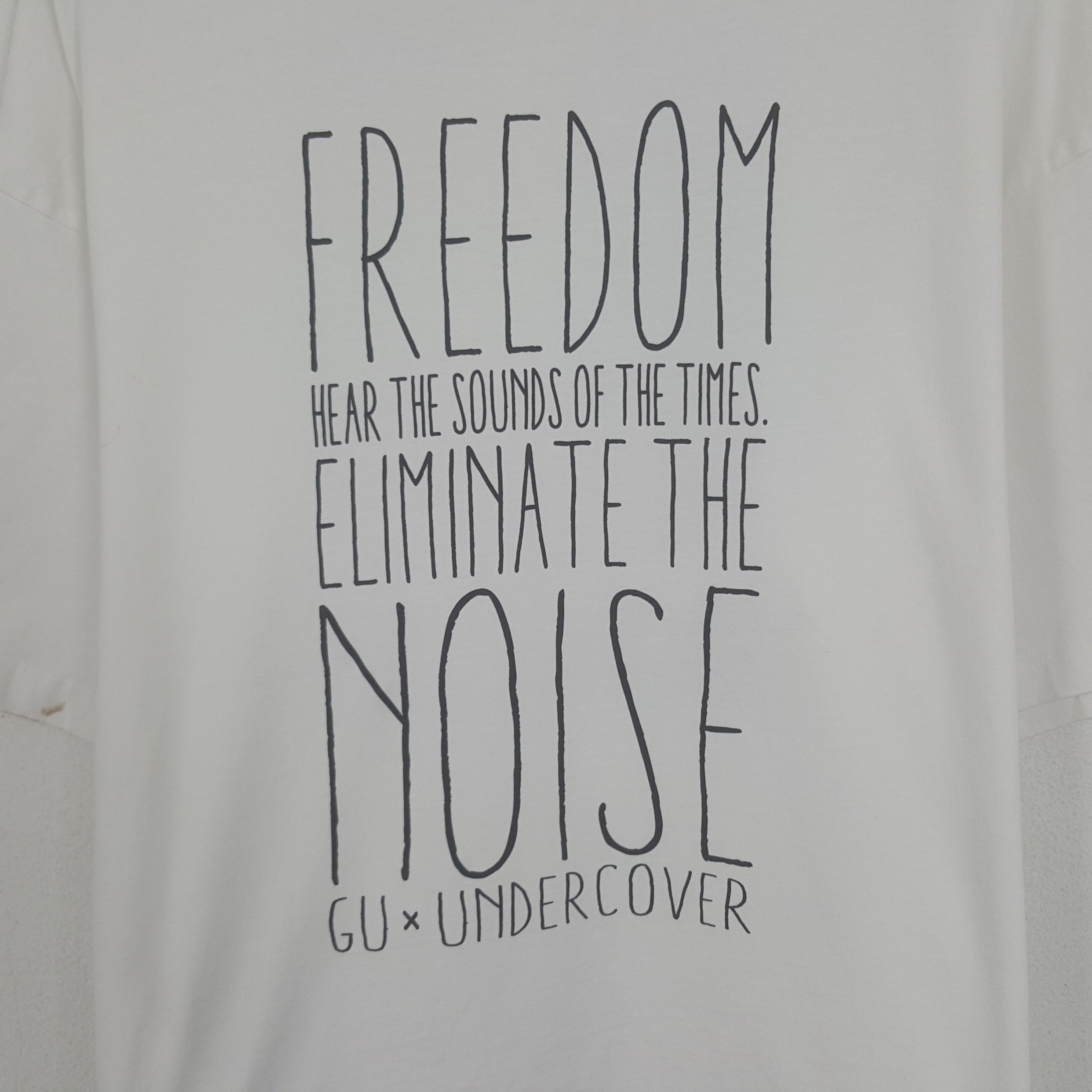 GU × Undercover × Vintage Vintage Undercover x GU Custom Big U Style Tshirt Size US XL / EU 56 / 4 - 4 Thumbnail