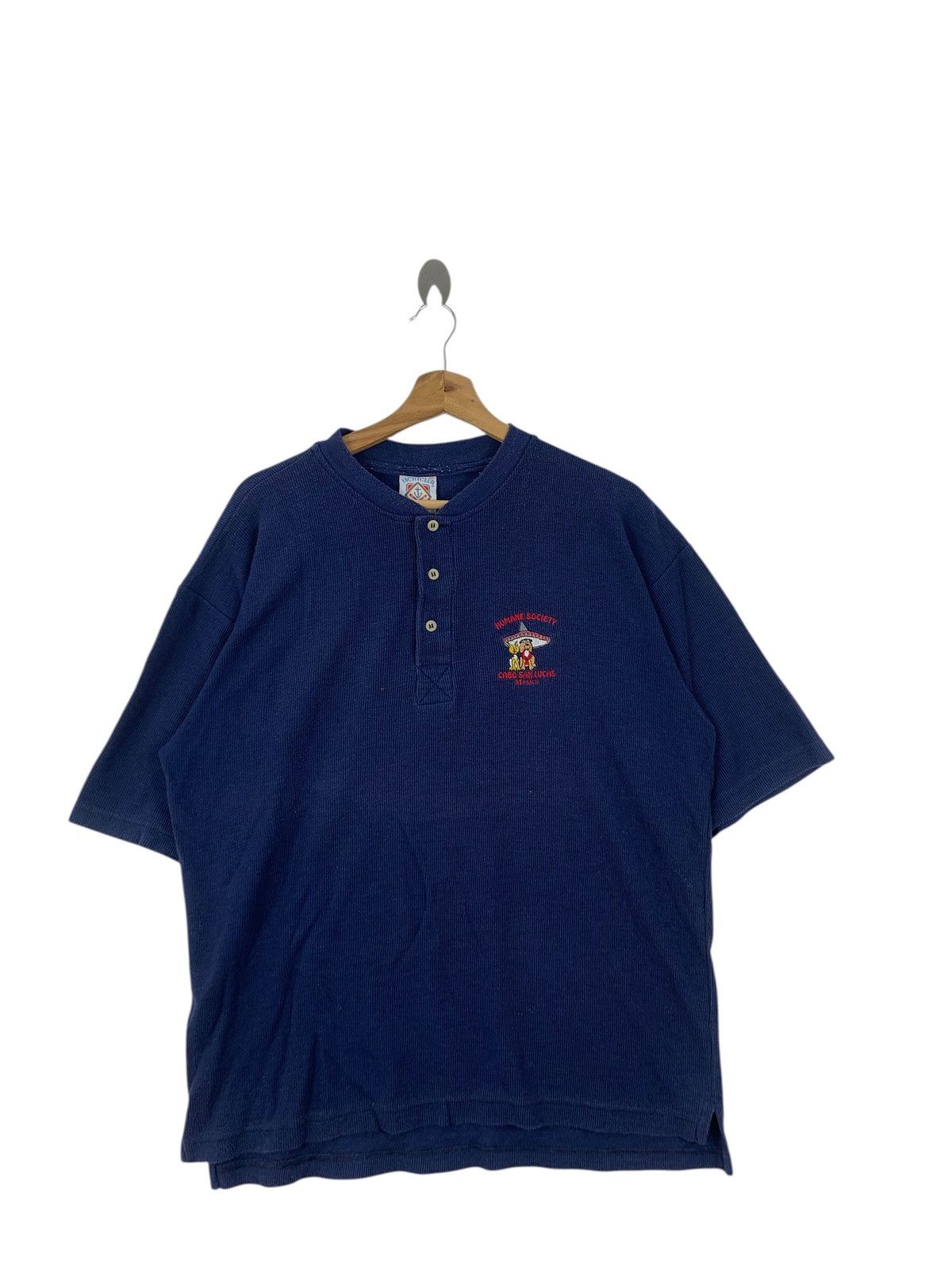 Vintage Vintage YACHT CLUB Cabo San Lucas Embroidered Logo Baggy Size L / US 10 / IT 46 - 4 Thumbnail