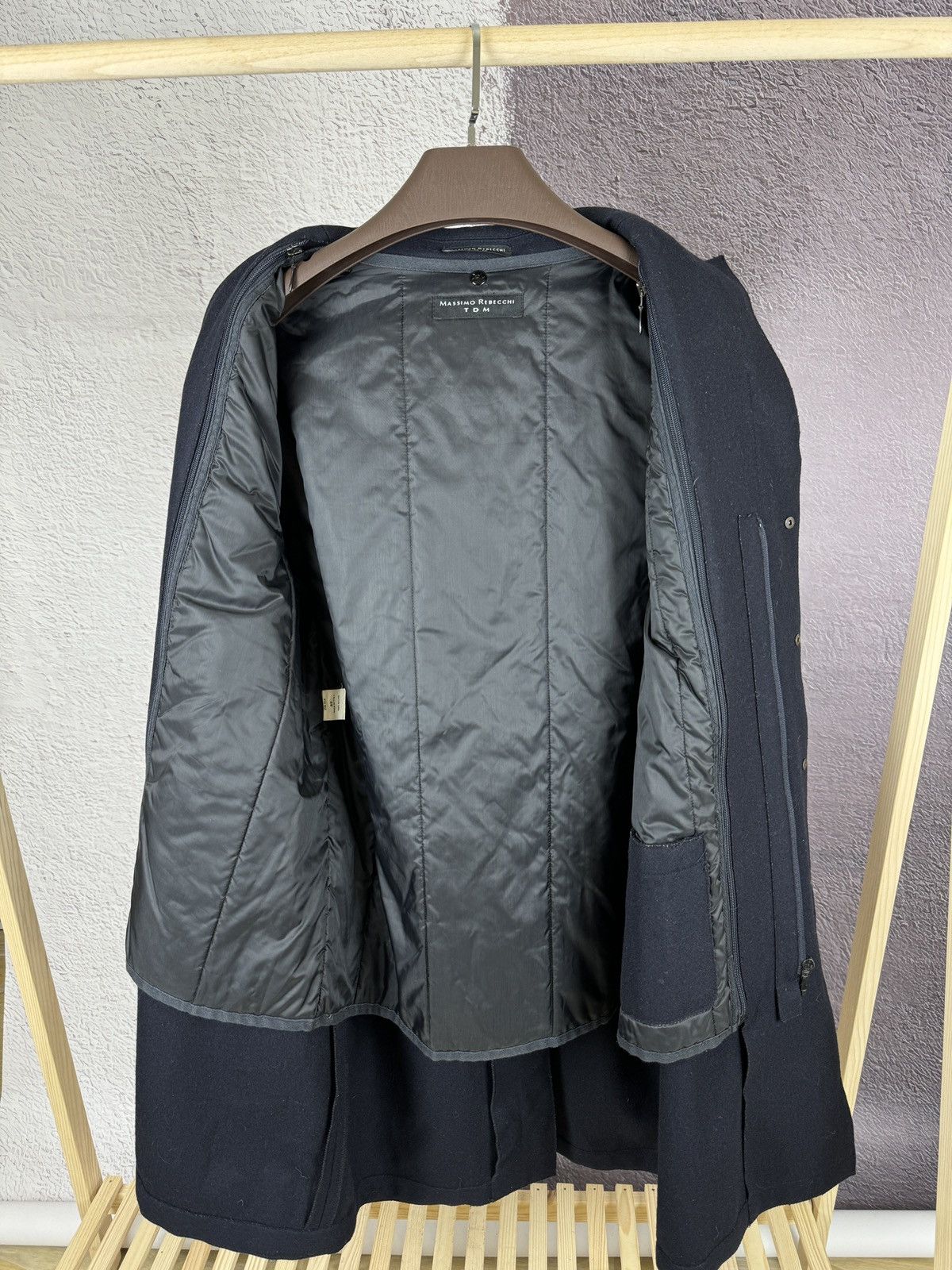 Other Massimo Rebecchi TDM wool long single breasted trench coat Size US L / EU 52-54 / 3 - 10 Thumbnail