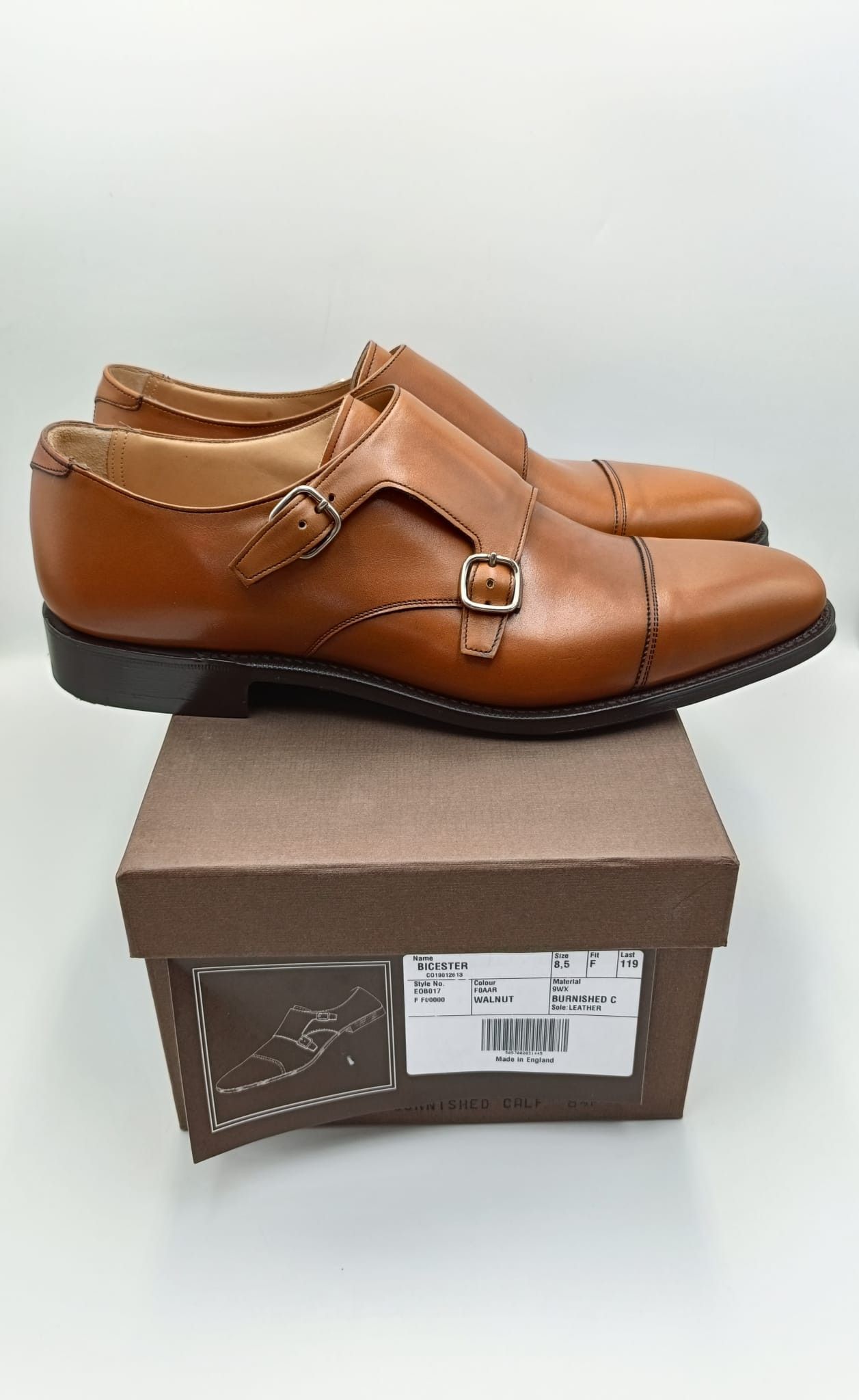 Church's Church’s Bicester Double Monk Strap Tan Size US 9.5 / EU 42-43 - 2 Thumbnail