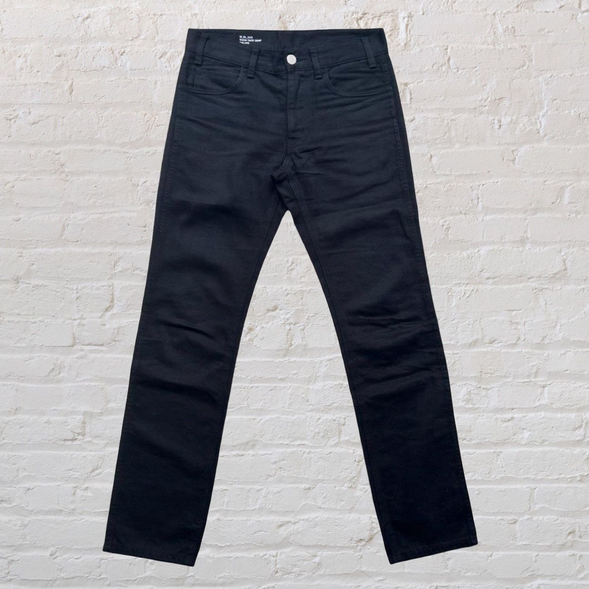 Celine CELINE 2020SS Black Cotton Denim Pants 27 Size US 27 - 1 Thumbnail