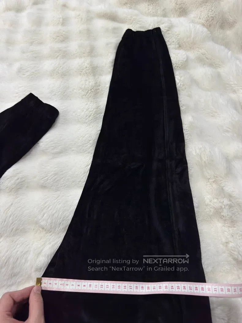 Saint Laurent Paris Saint Laurent Paris size XS Velvet Elastic Men's Long Pant Size US 27 - 7 Thumbnail